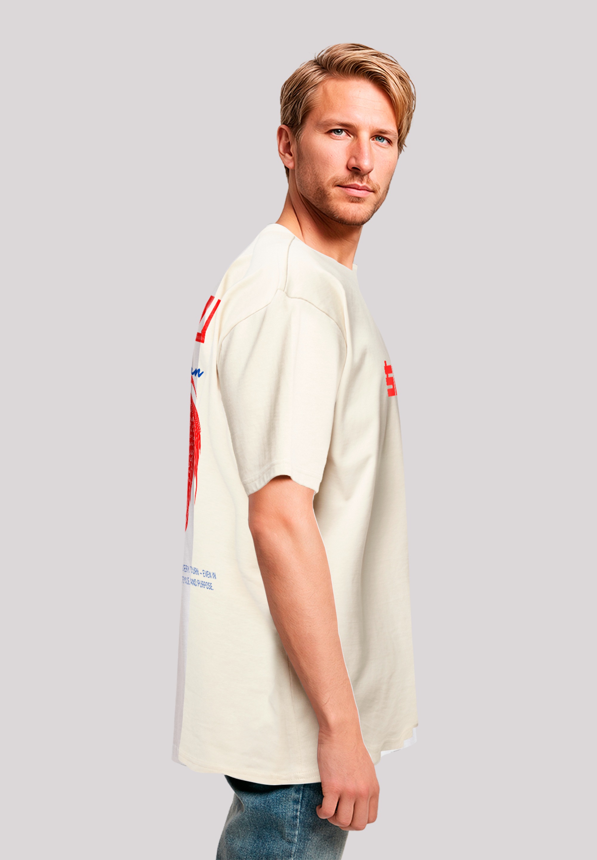 F4NT4STIC T-Shirt »Koi Fish Oversize Japan Streetstyle«, Japan Streetwear Styles