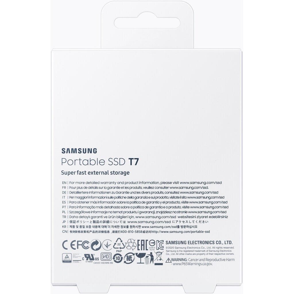 Samsung externe SSD »Portable SSD T7«