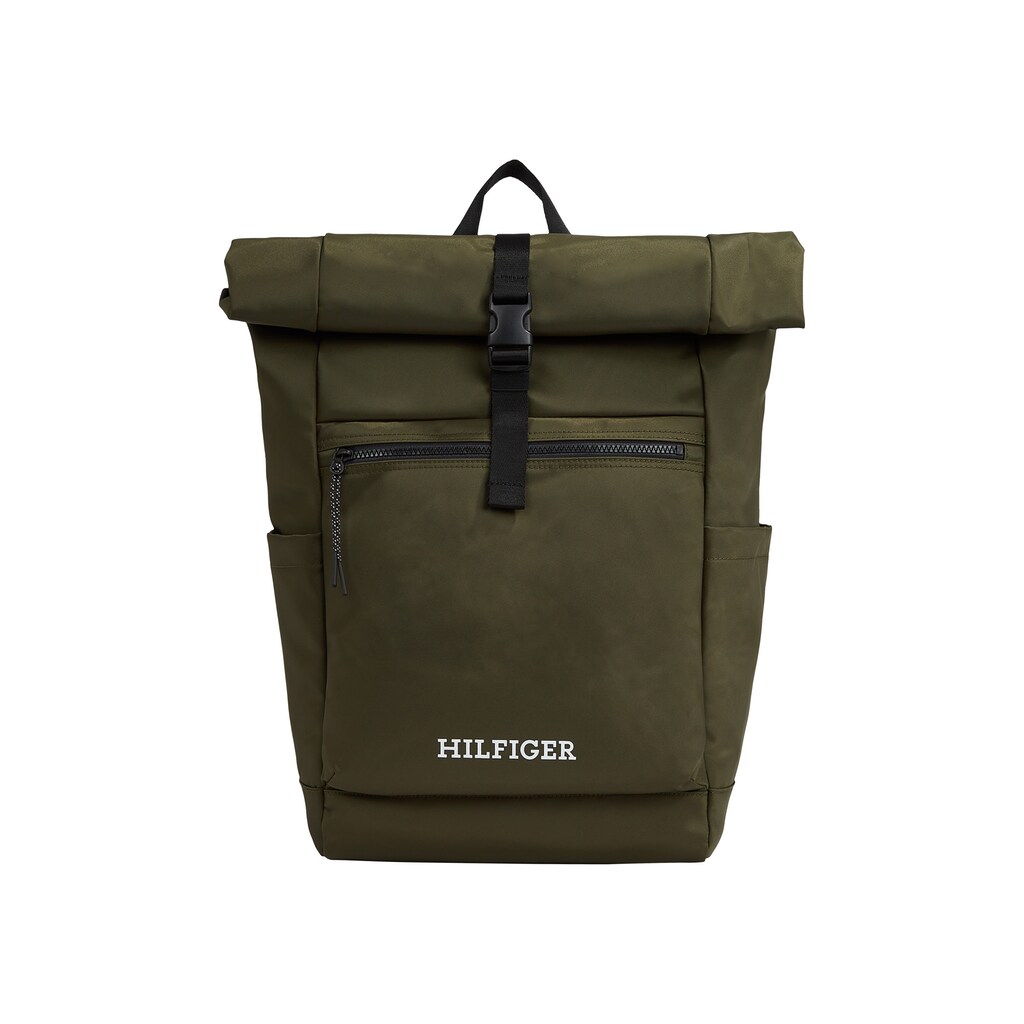 Tommy Hilfiger Cityrucksack »TH MONOTYPE ROLLTOP BACKPACK«