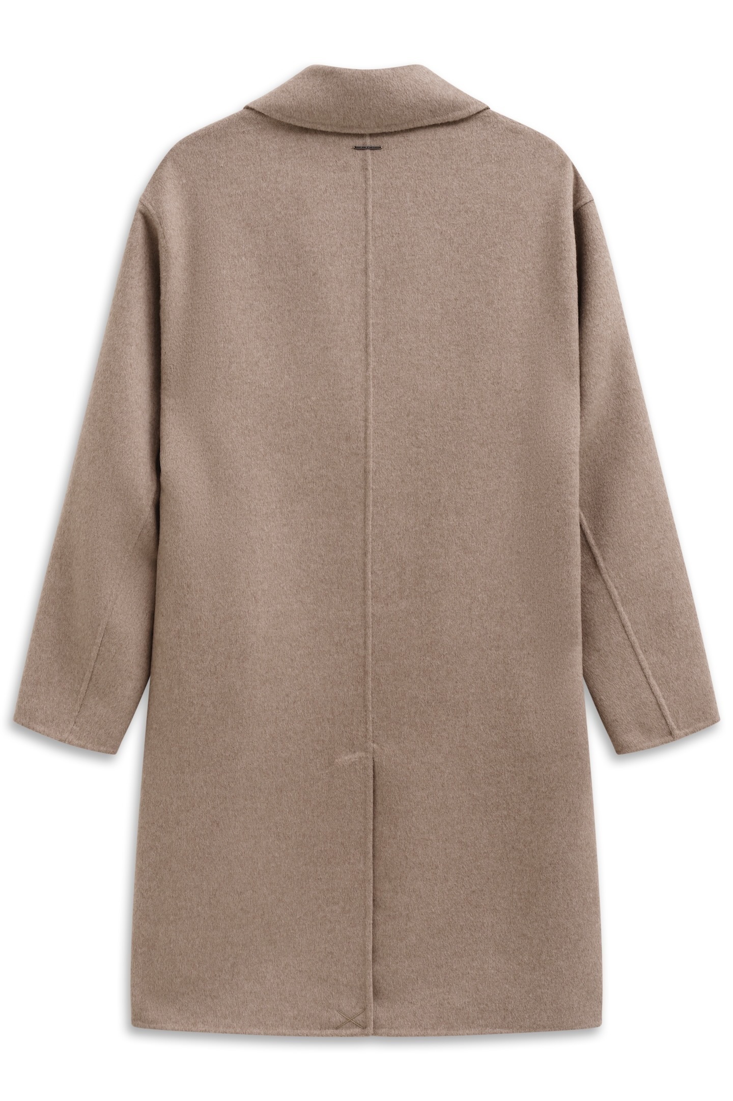 bugatti Kurzmantel »Loose Fit«, mit Knopfleiste und aus weichem Woll-Mix