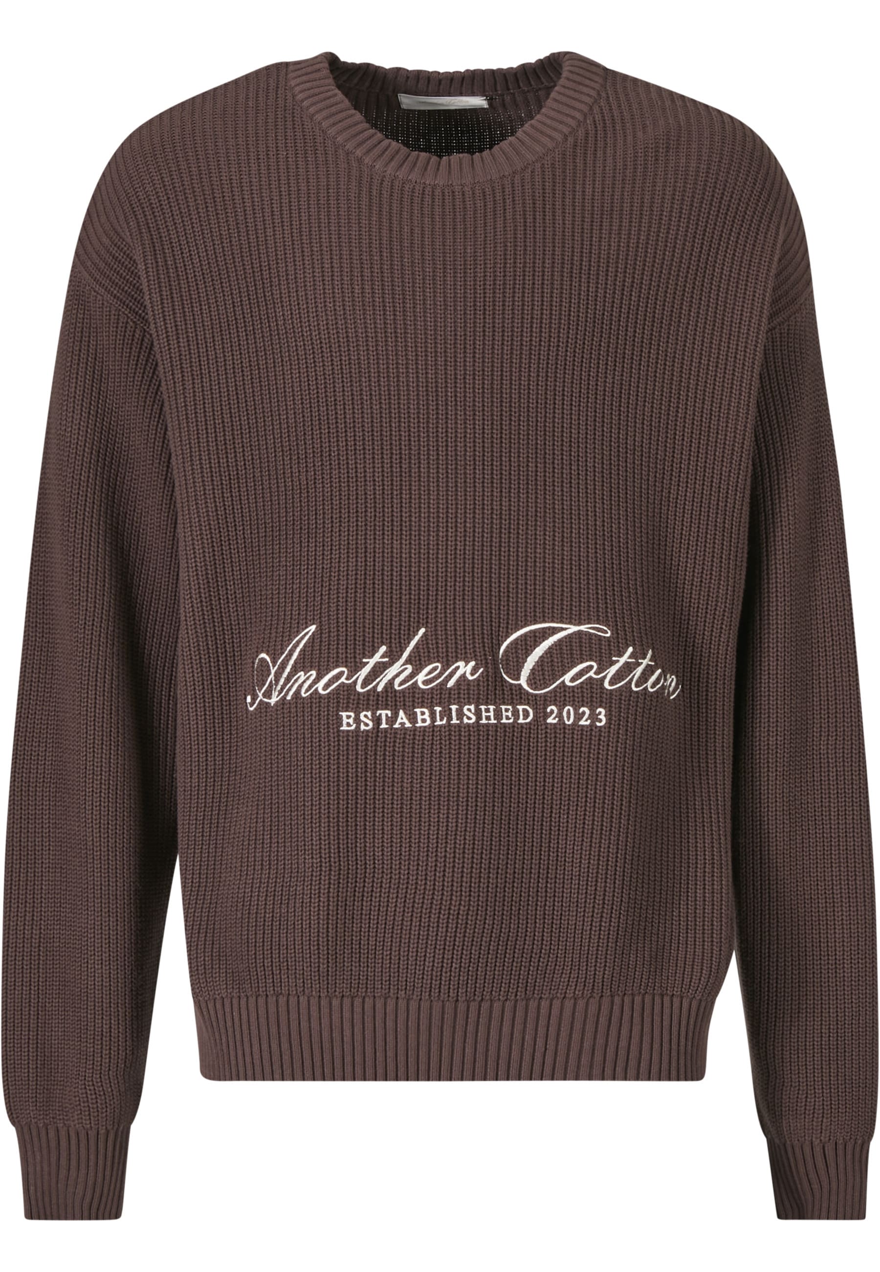Another Cotton Lab Rundhalspullover "Another Cotton Lab Established Knit Sweater" 1