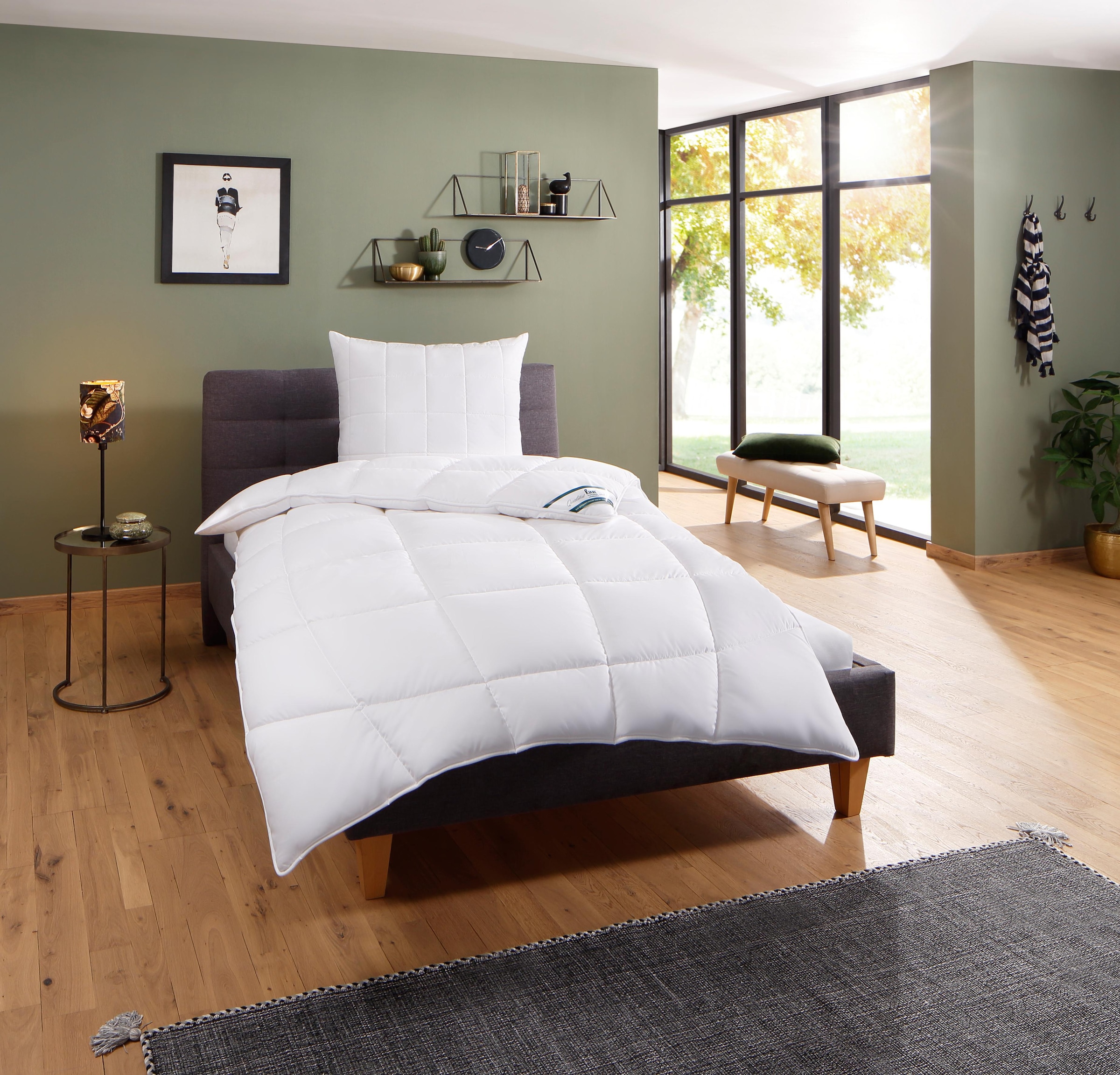 f.a.n. Schlafkomfort Microfaserbettdecke »Komfort für Plus 100% für Bettdecken Decke«, \