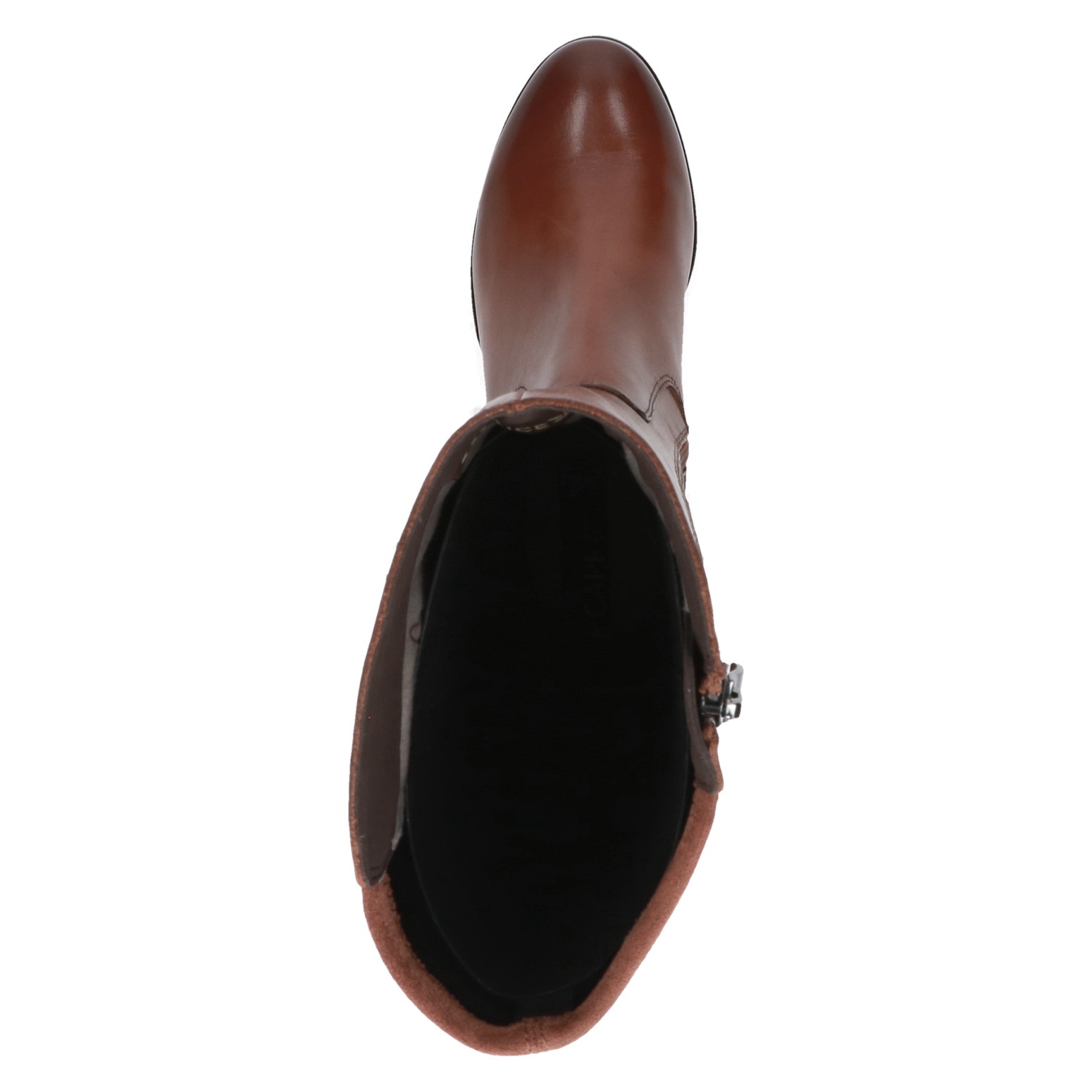 Caprice Stiefel, Blockabsatz, Langschaftstiefel im Used Look
