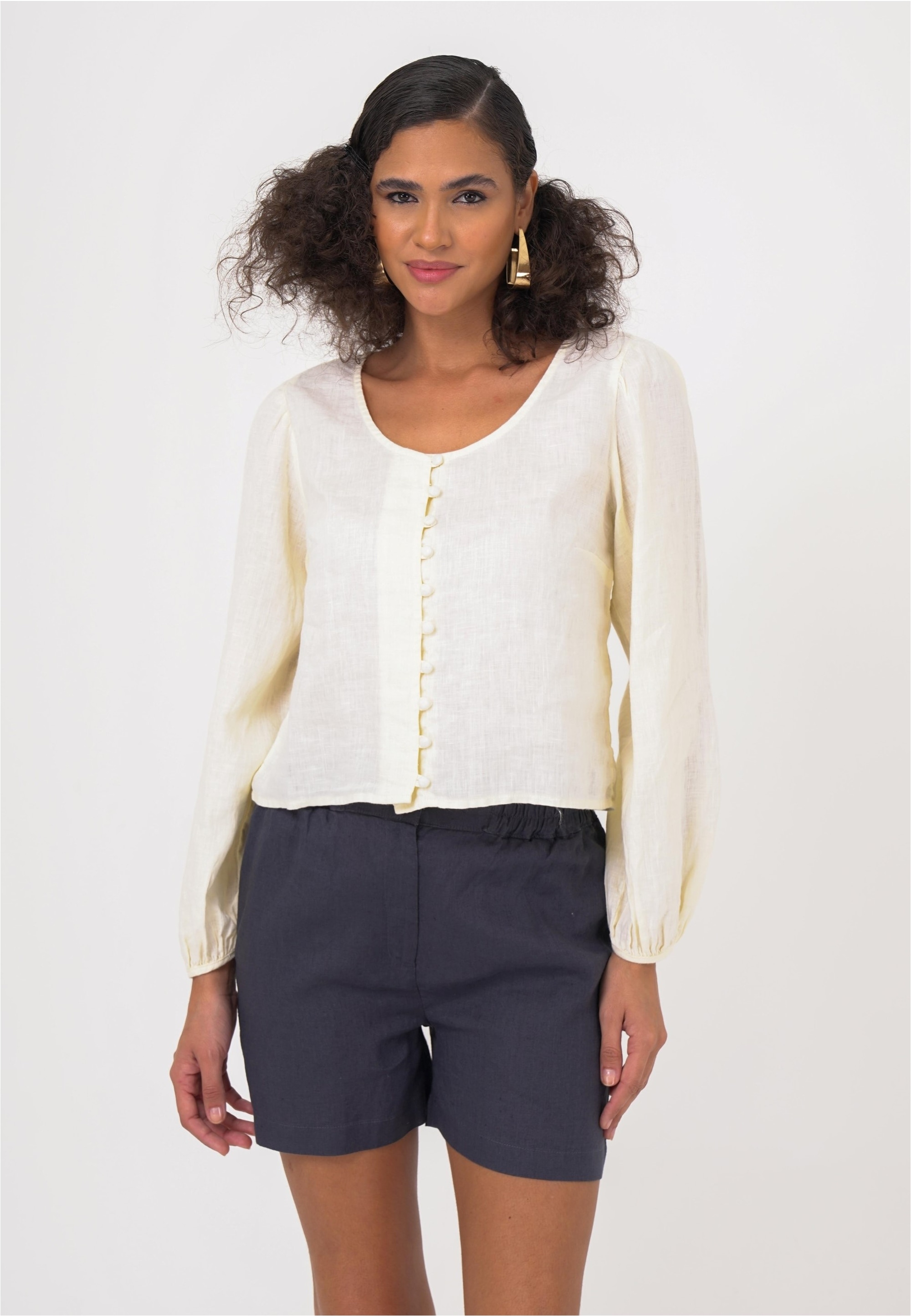 freshlions Klassische Bluse "Amara", 1 Stk. im klassischen Design günstig online kaufen