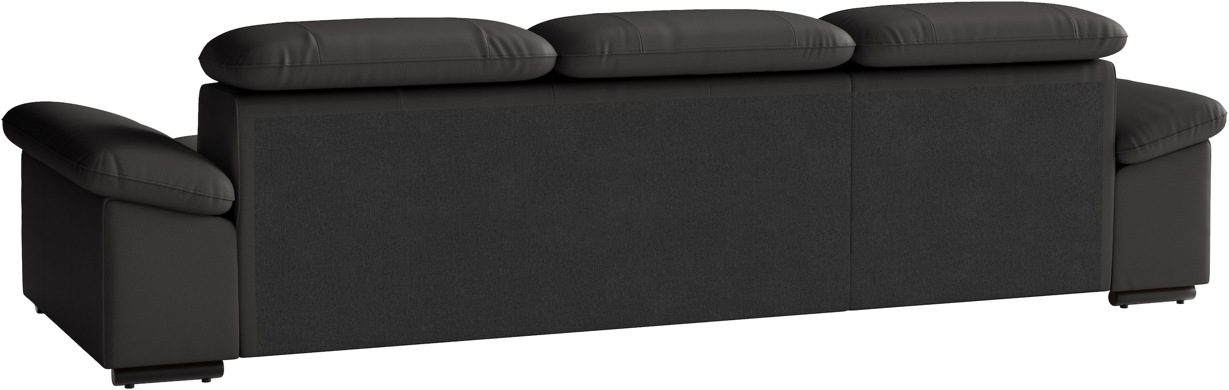 sit&more Ecksofa »Viola, Leder, L-Form, B: 260 cm, mit Armteil- und Kopfteilvertsellung« optional mit Schlaffunktion