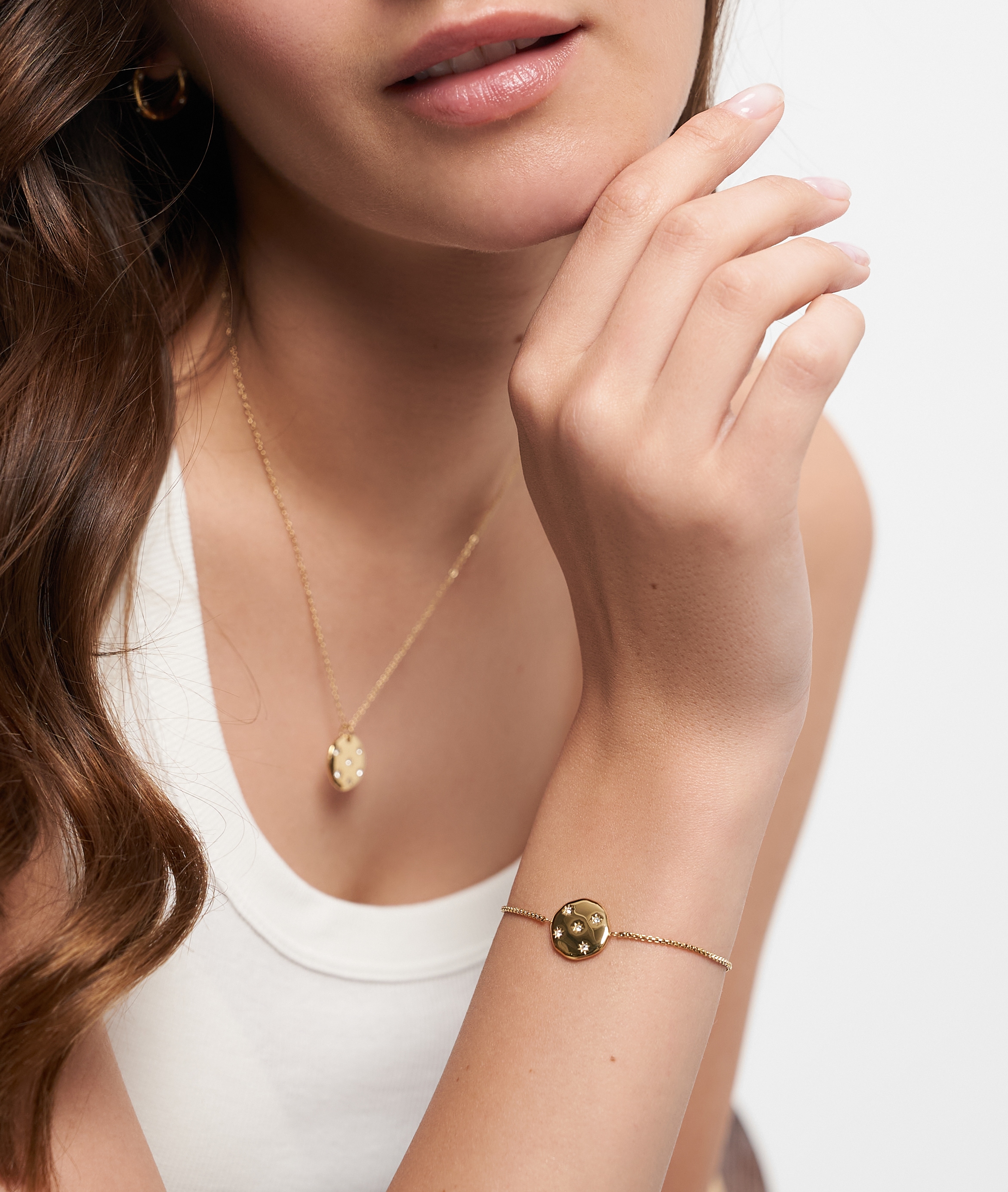 Tamaris Edelstahlarmband »Schmuck Geschenk Edelstahl Armkette Little Twinkel« mit Zirkonia (synth.)