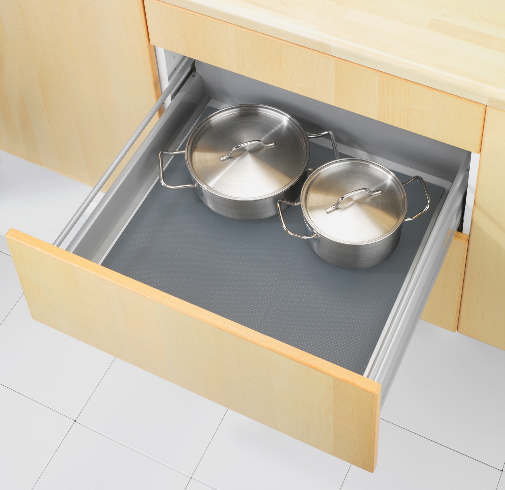 WENKO Schubladenmatte »Modell grau« Set, 2 Stk. tlg.