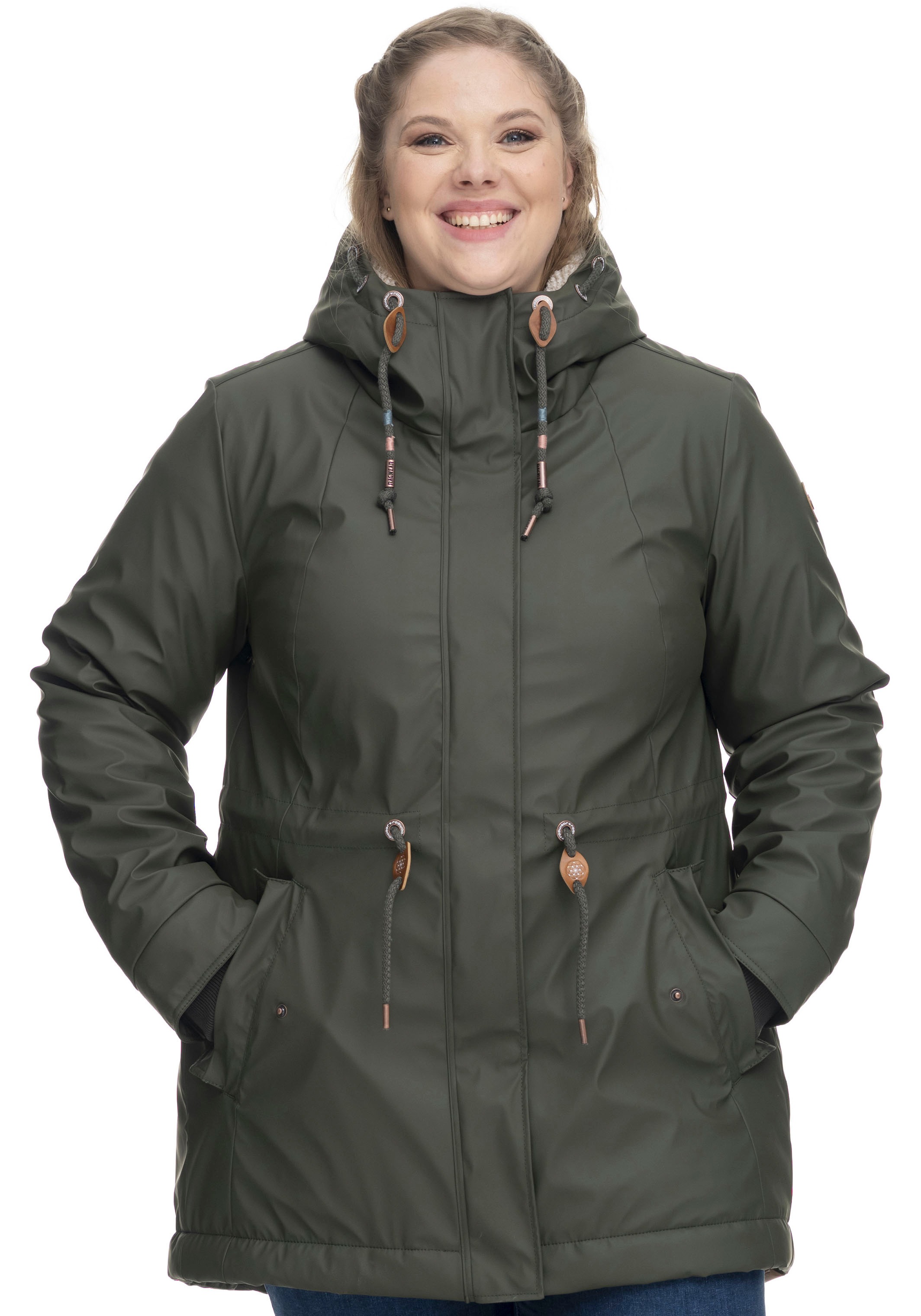 ragwear plus -  Regenjacke "MONADIS RAINY PLUS"