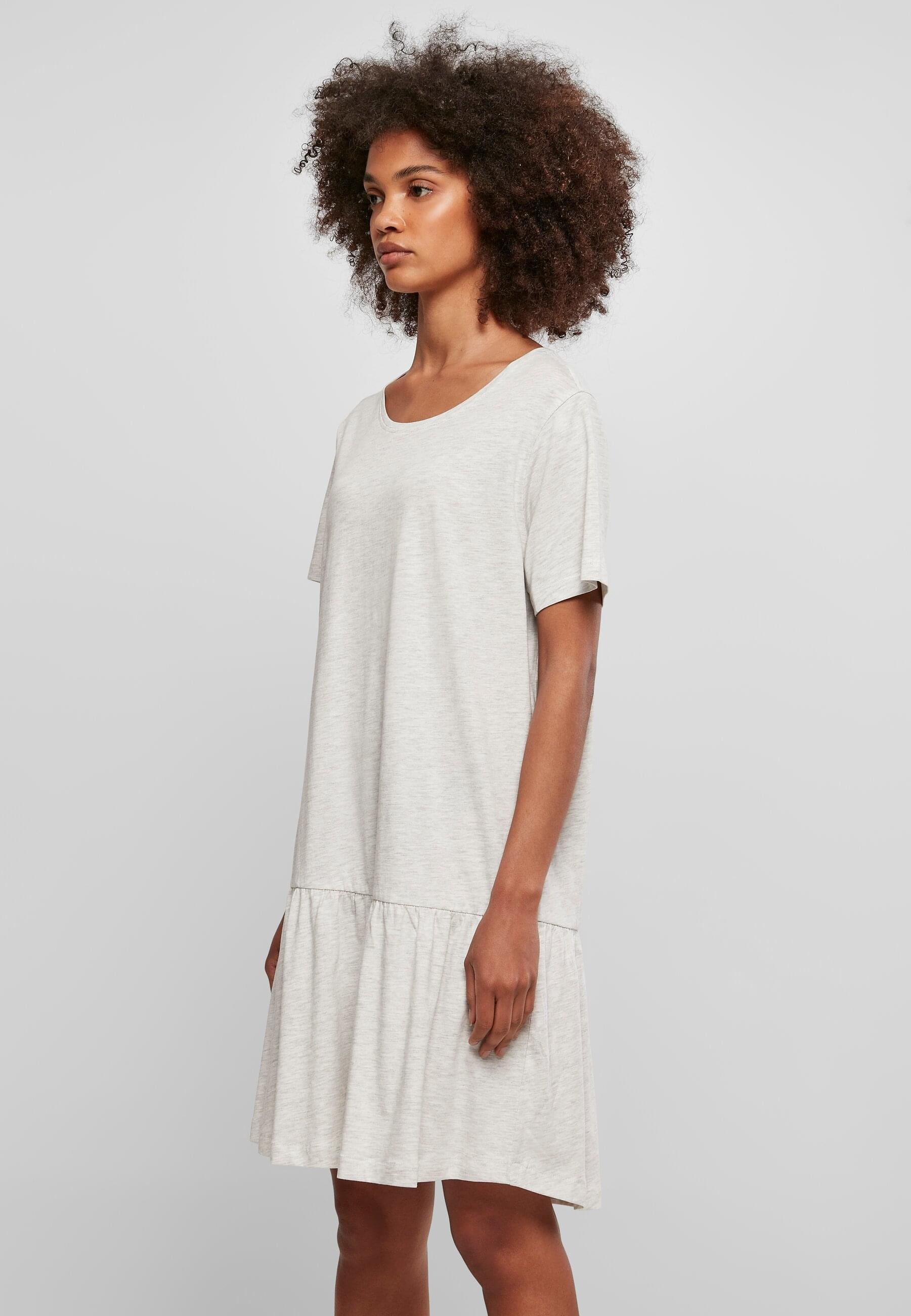 URBAN CLASSICS Shirtkleid »Urban Classics Damen Ladies Valance Tee Dress«, (1 tlg.)