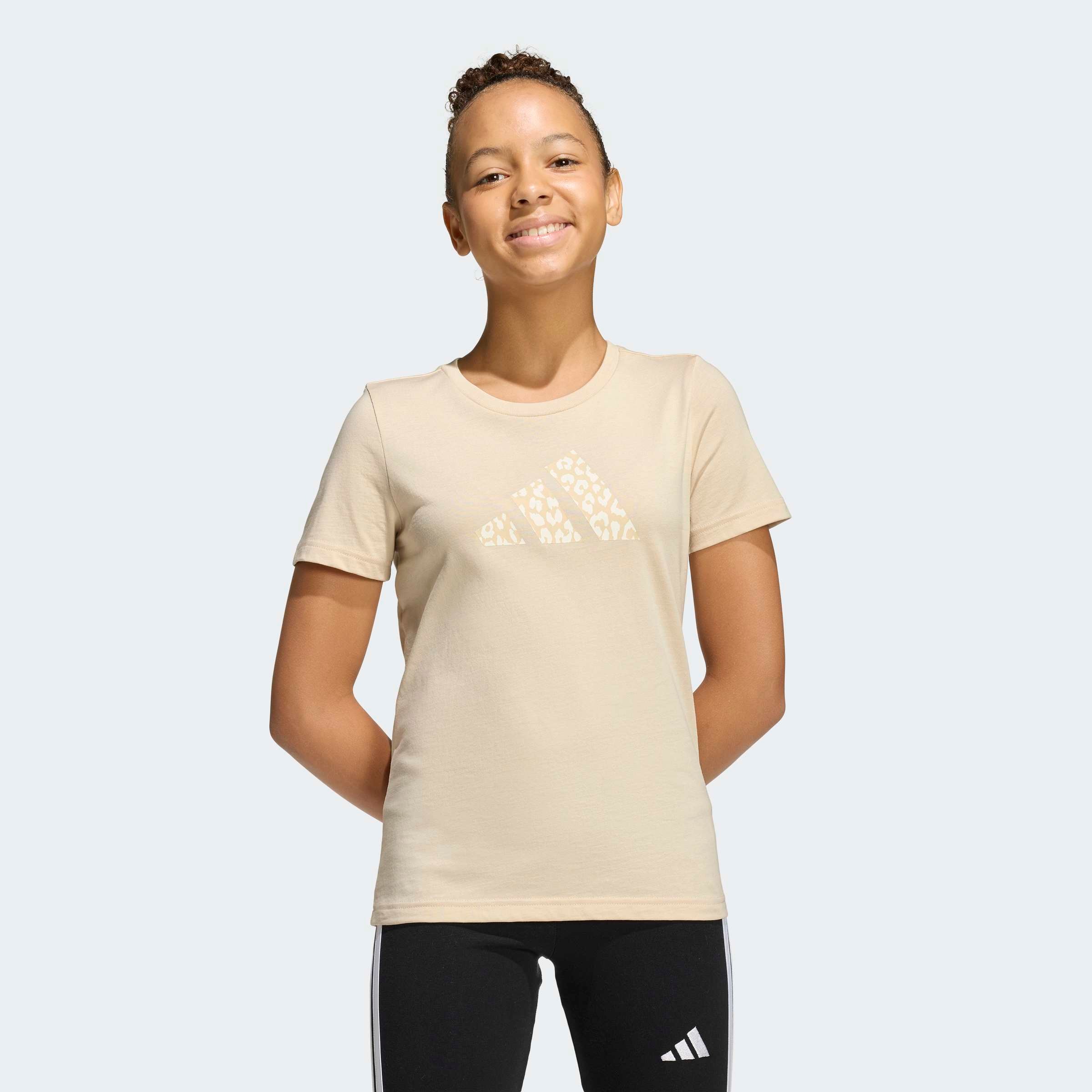 adidas Sportswear T-Shirt »JUNIOR GIRLS GRAFIK, TIERMUSTER«