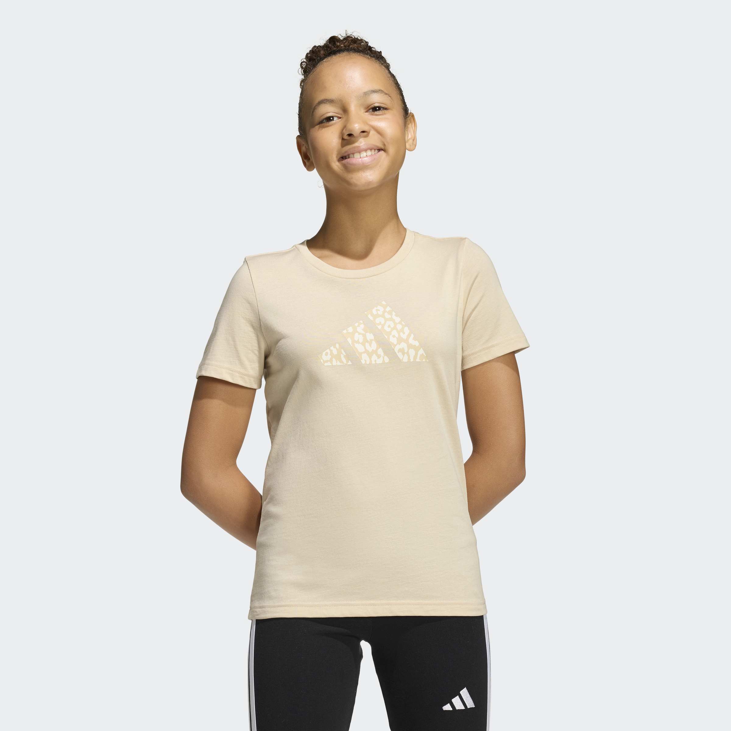 adidas Sportswear T-Shirt "JUNIOR GIRLS GRAFIK, TIERMUSTER"