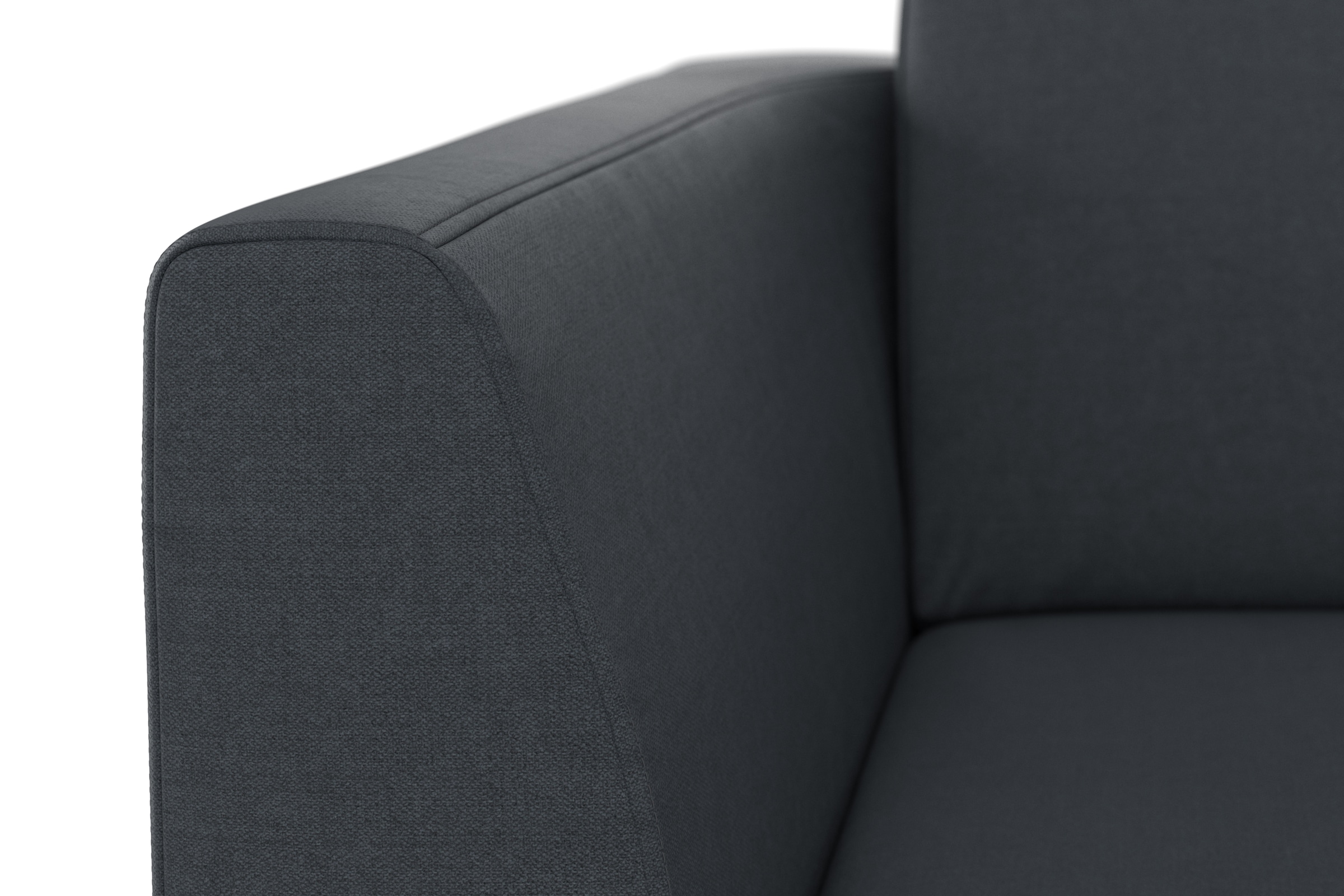 sit&more Ecksofa »Lindholm L-Form«, mit Sitztiefenverstellung und Federkern