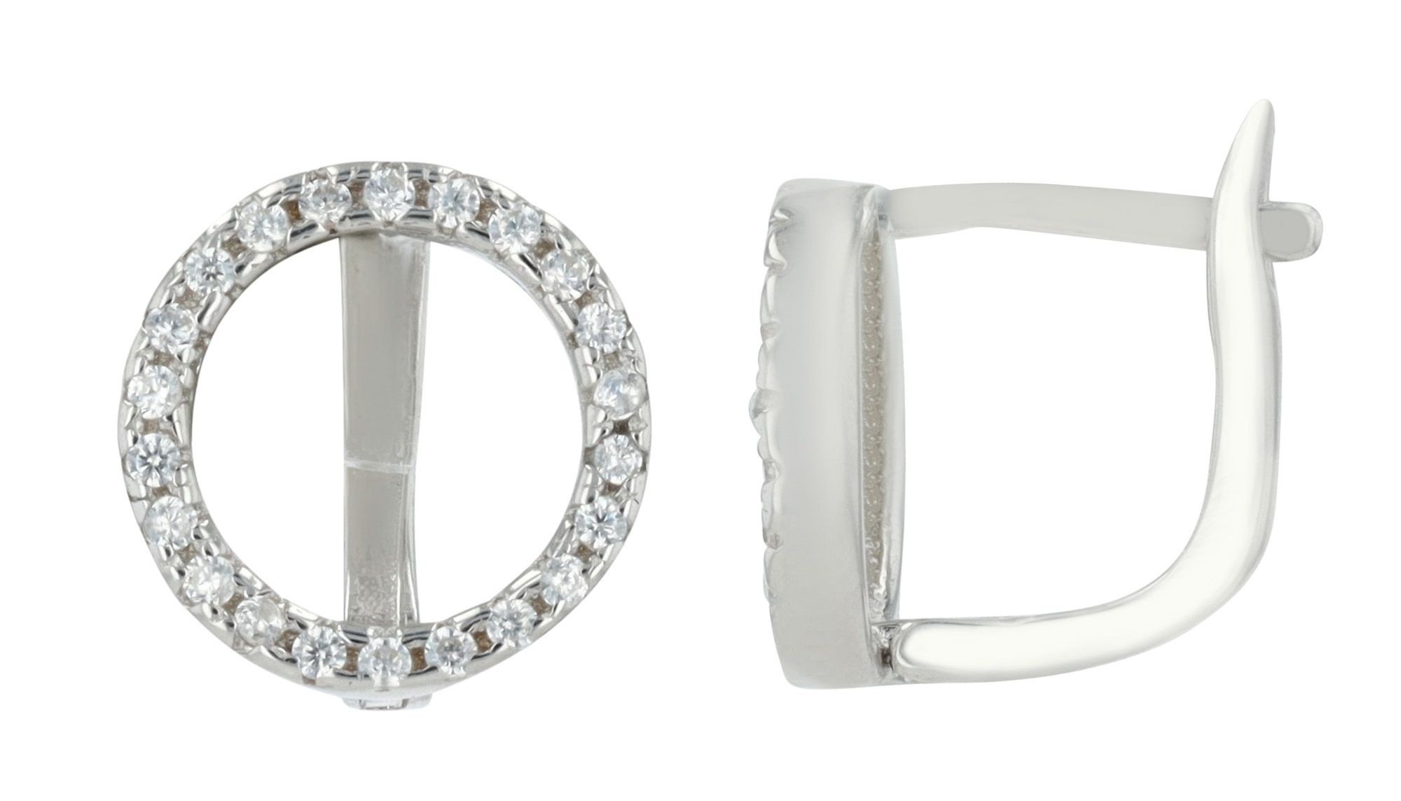 Adelia´s Klappcreolen »Damen Ohrringe – Klappcreole aus 925 Silber« Ein kleines Geschenk mit großer Wirkung