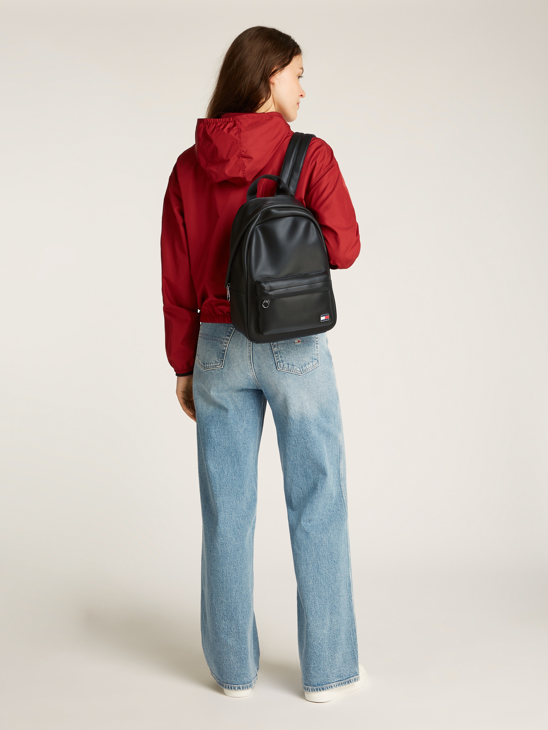 Tommy Jeans Rucksack »TJW DAILY ELEVATED BACKPACK«, Damen City-Rucksack, Freizeit-Rucksack, Freizeit-Bag mit Tragegriff