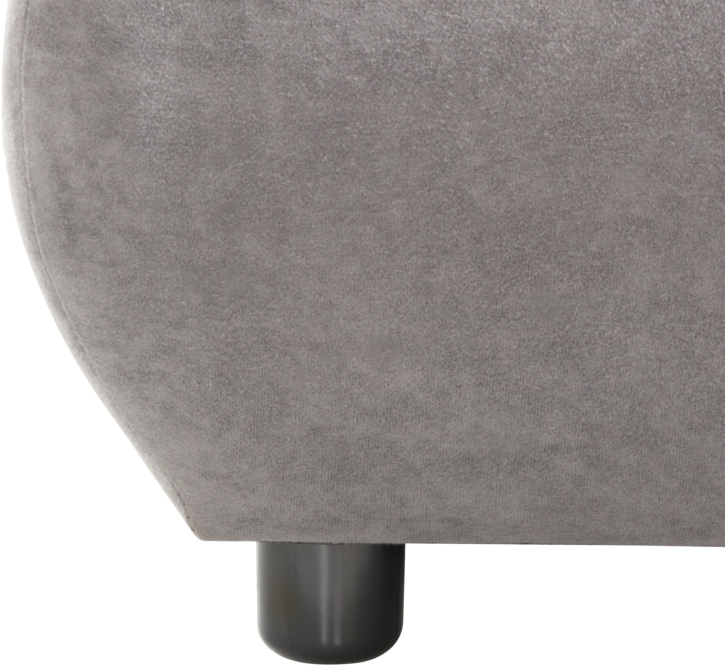 Trends by HG Ecksofa »Pool L-Form«, wahlweise mit Bettfunktion, frei im Raum stellbar