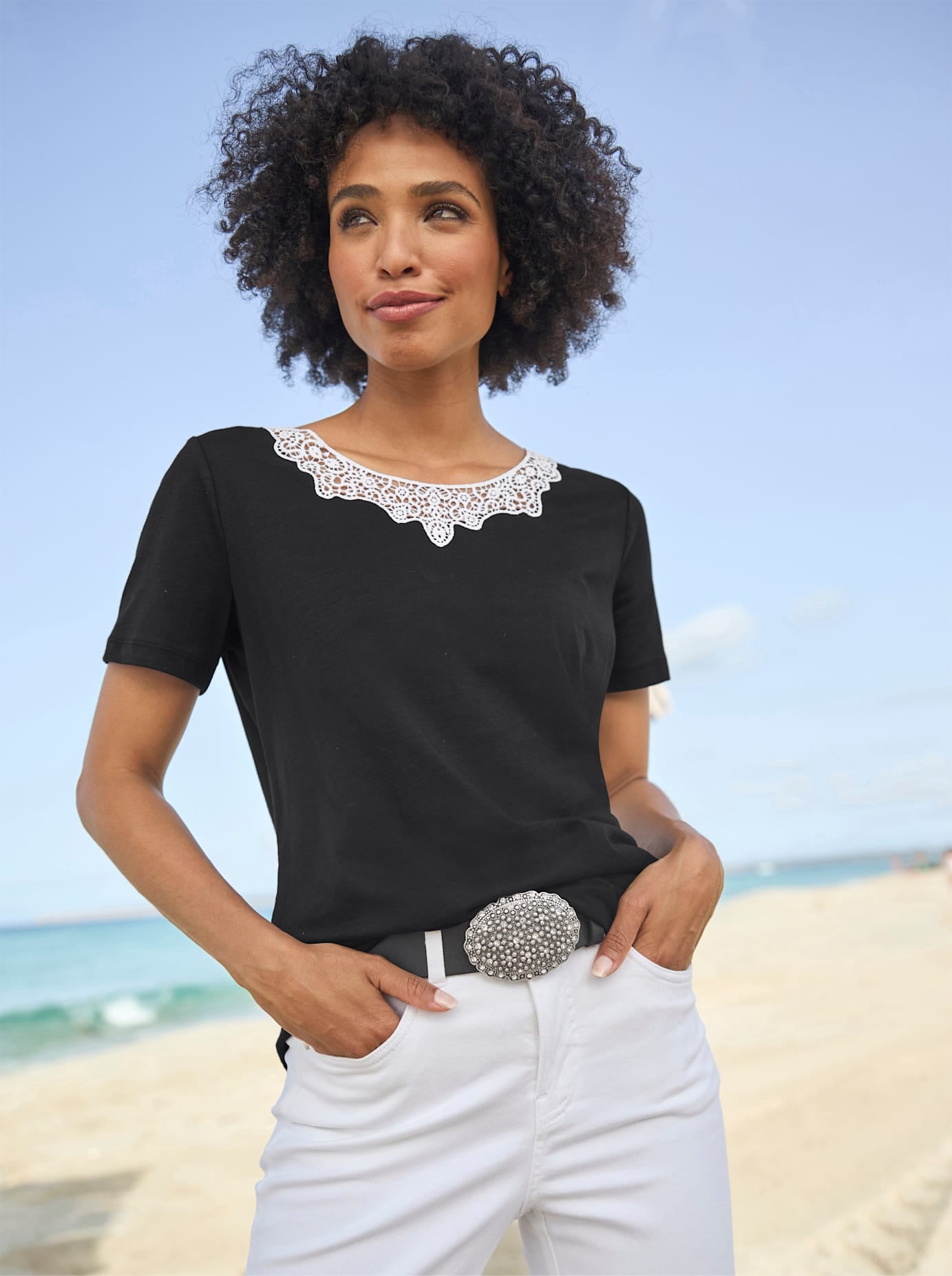 heine T-Shirt "T-Shirt", 1 Stk. günstig online kaufen