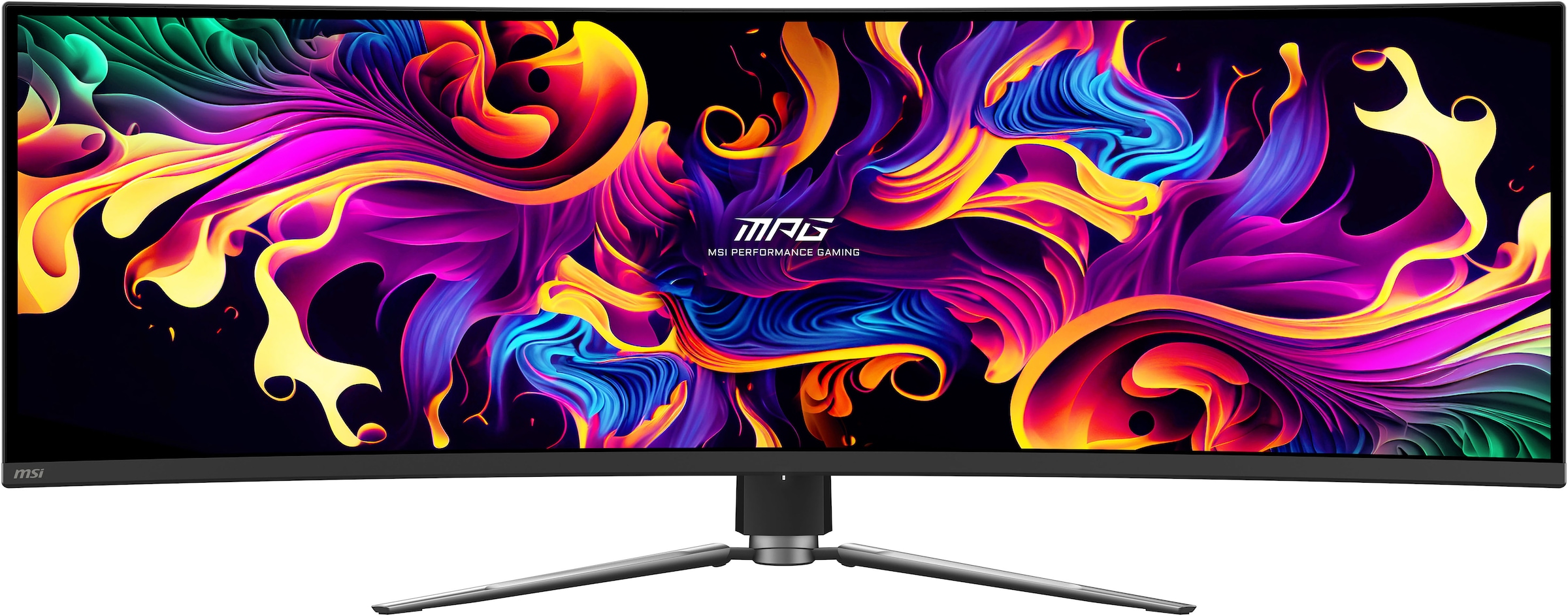 MSI Curved-OLED-Monitor »MPG 491CQPX QD-OLED« 125 cm/49 ″  5120 x 1440 px DQHD 0,03 Reaktionszeit 240 Hz