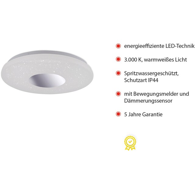 Leuchten Direkt LED Deckenleuchte »LAVINIA«, 1 flammig-flammig, LED  Deckenlampe | BAUR