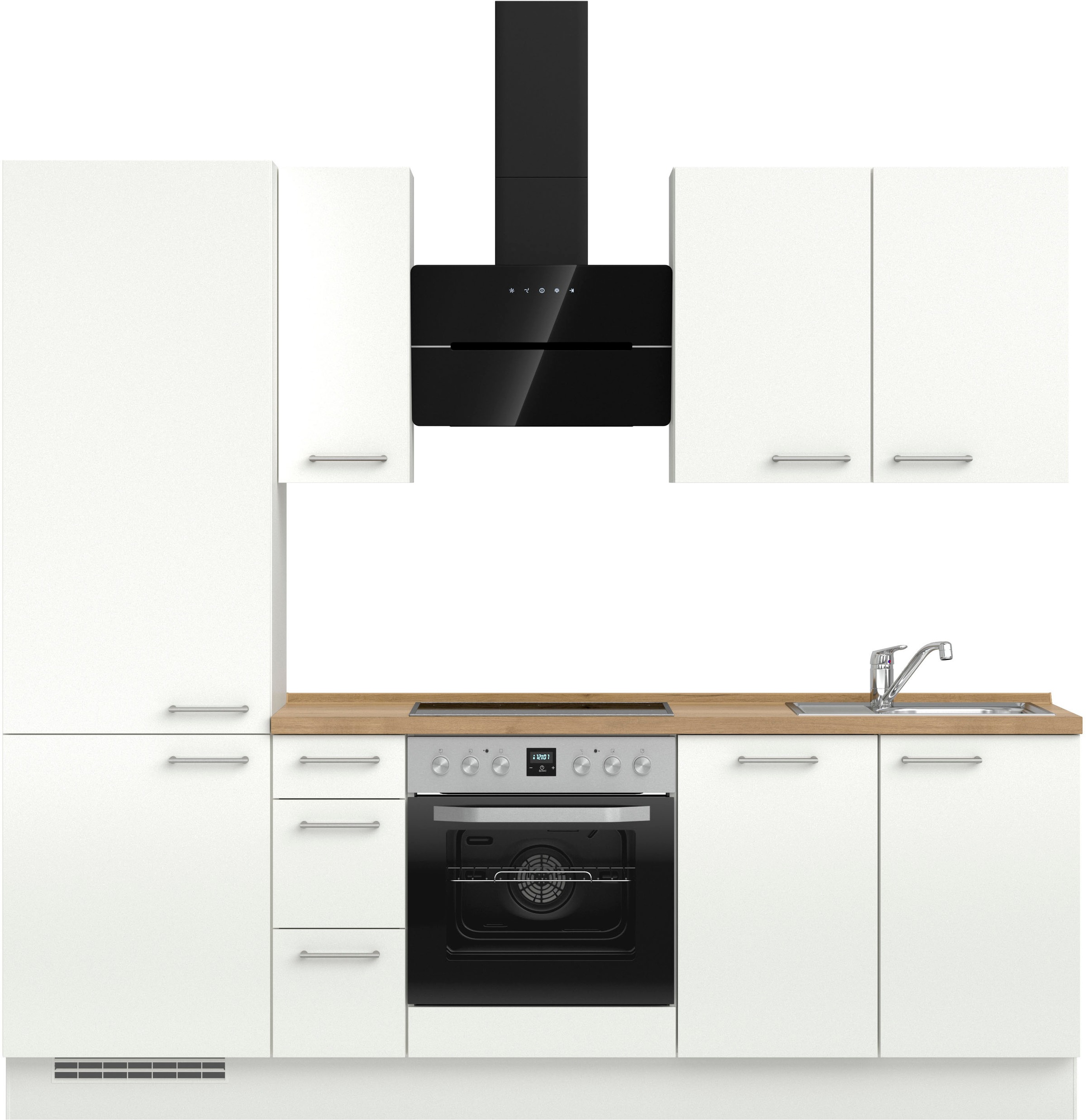 nobilia Küchenzeile ""Laser II", Ausrichtung wählbar, Breite 240 cm" vormon günstig online kaufen