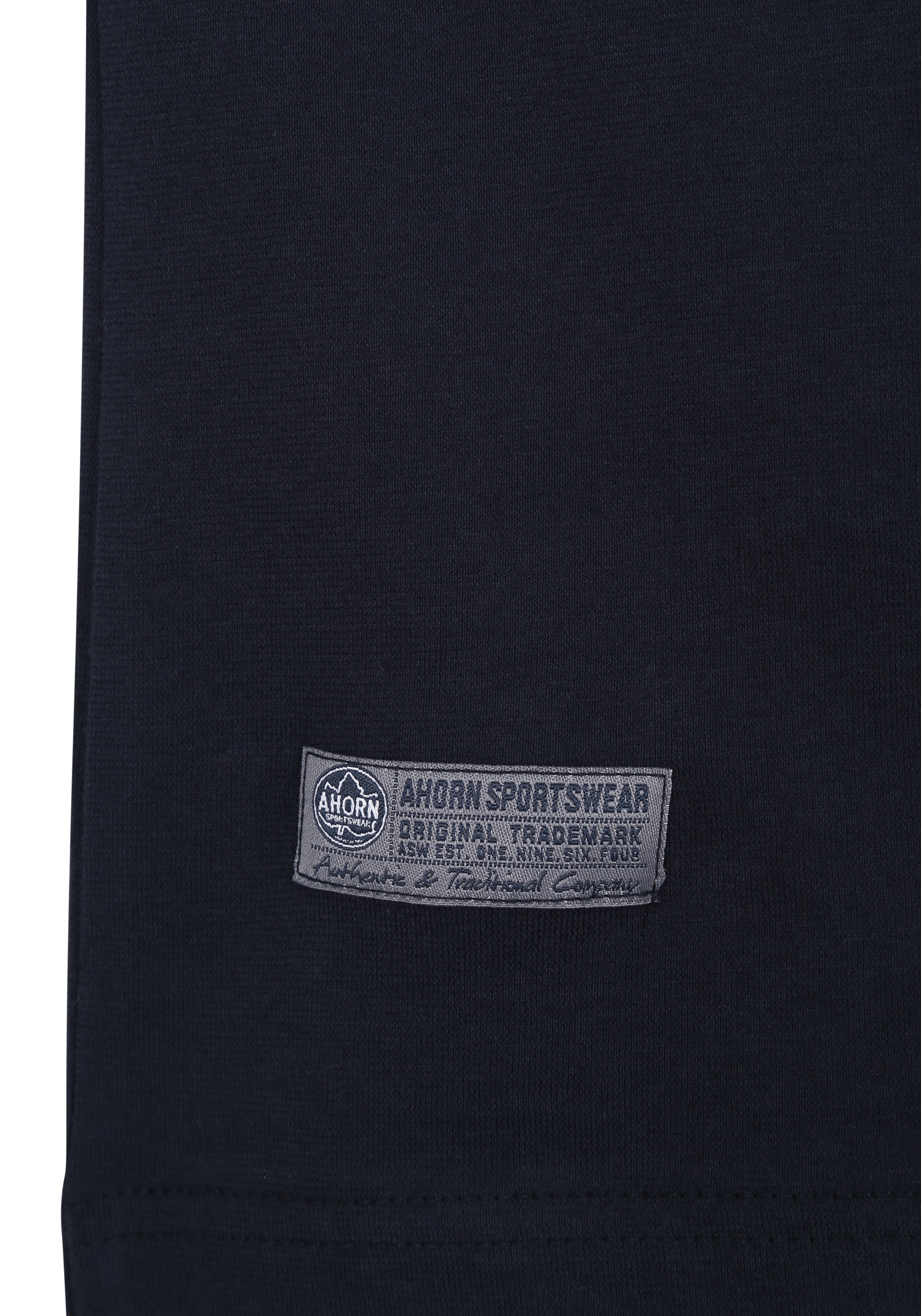 AHORN SPORTSWEAR Langarmshirt, mit modernem Rundhalsausschnitt