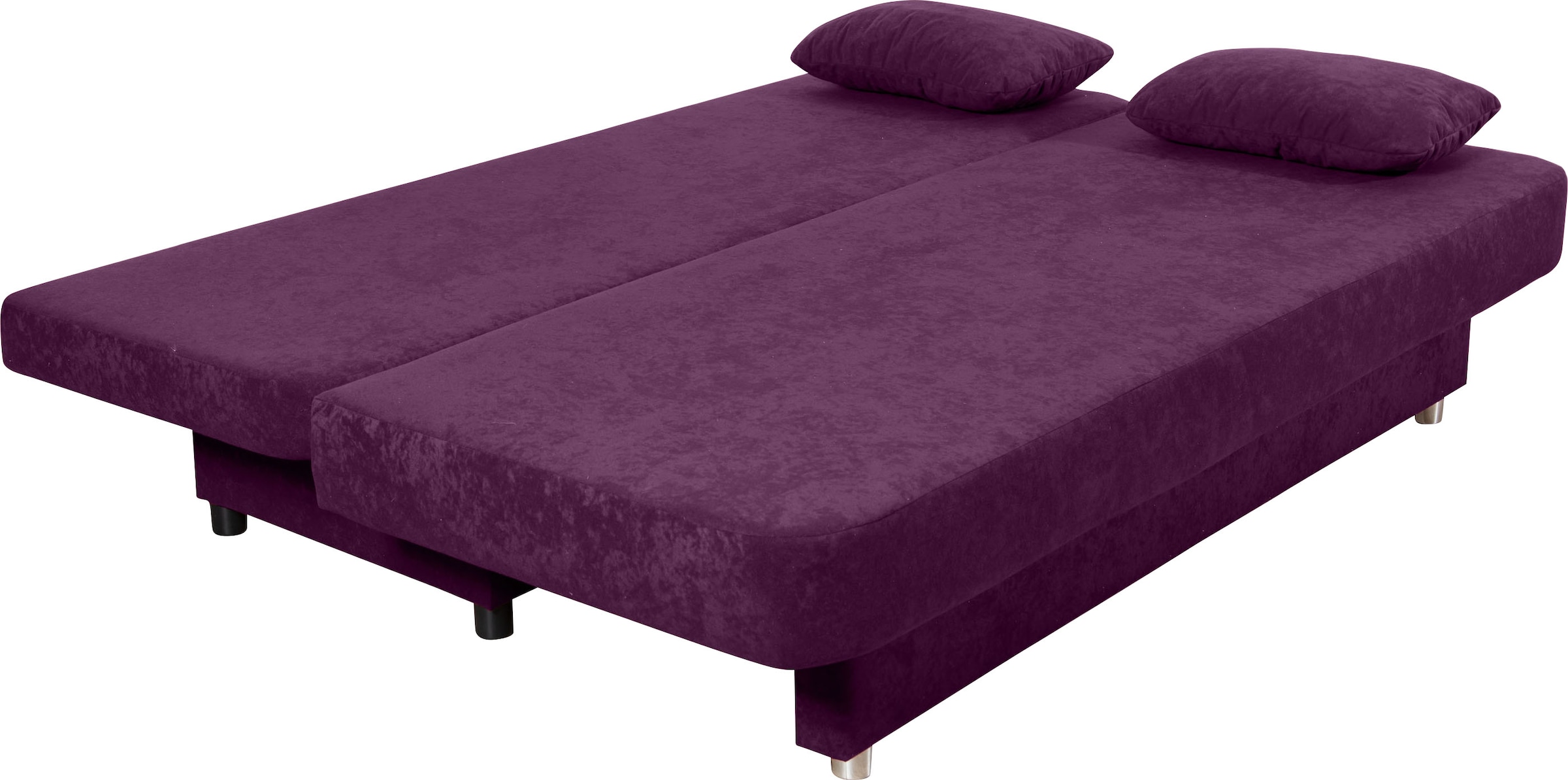 COLLECTION AB Schlafsofa »Ulla inkl. Bettfunktion und Bettkasten«, Schlafsofa,Bettfunktion,Bettkasten,inkl. Rückenkissen,Armlehnekissen