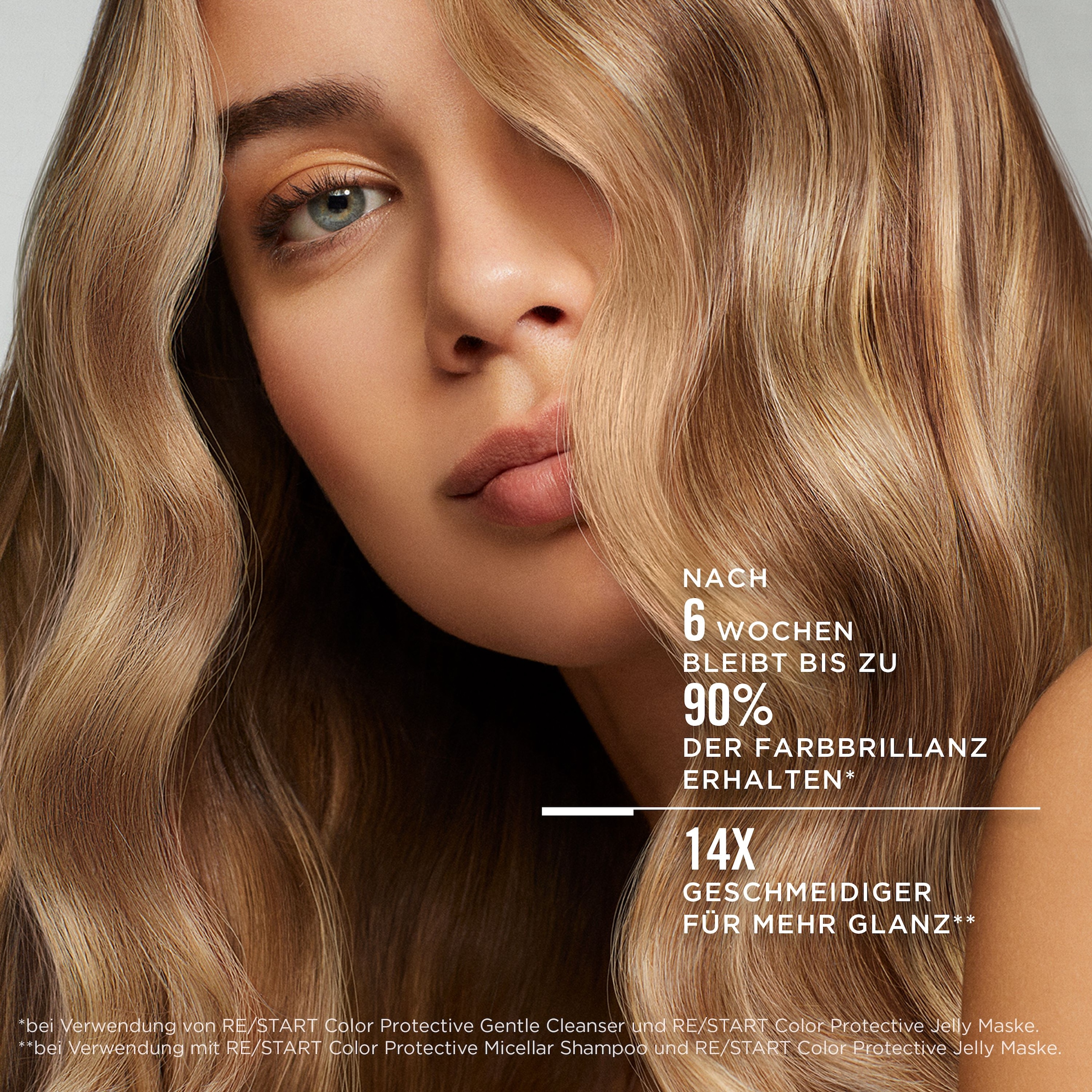 REVLON PROFESSIONAL Haarshampoo »RE/START COLOR STRENGTHENING PURPLE CLEANSER« Neutralisiert Gelbtöne, regeneriert das Haar und reduziert Haarbruch.