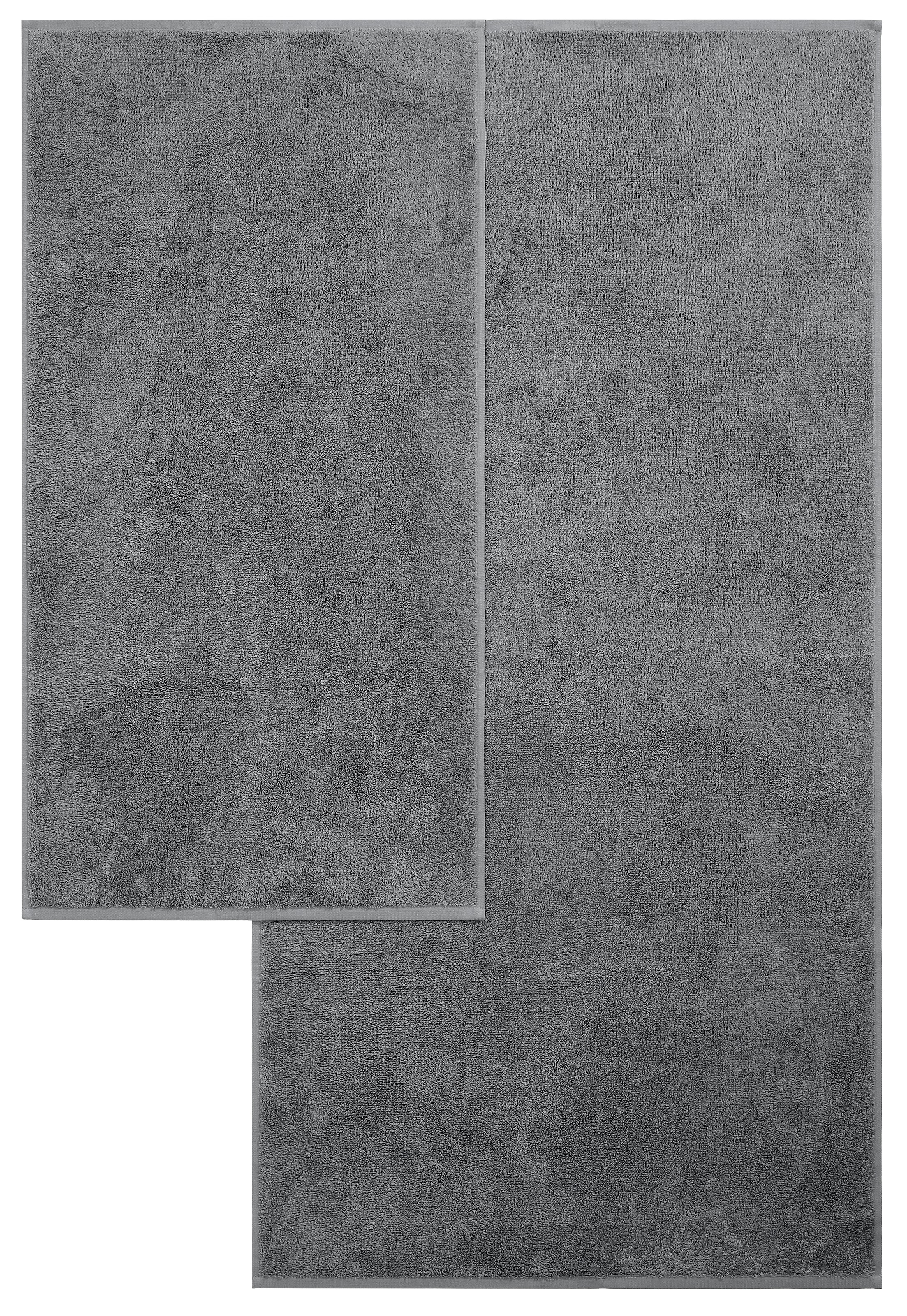 my home Handtuch Set »Merida, 4 Duschtücher (70x140cm), 4 Handtücher (50x100cm)«, 8 tlg., Frottier, kuschelig weich, 100% Baumwolle