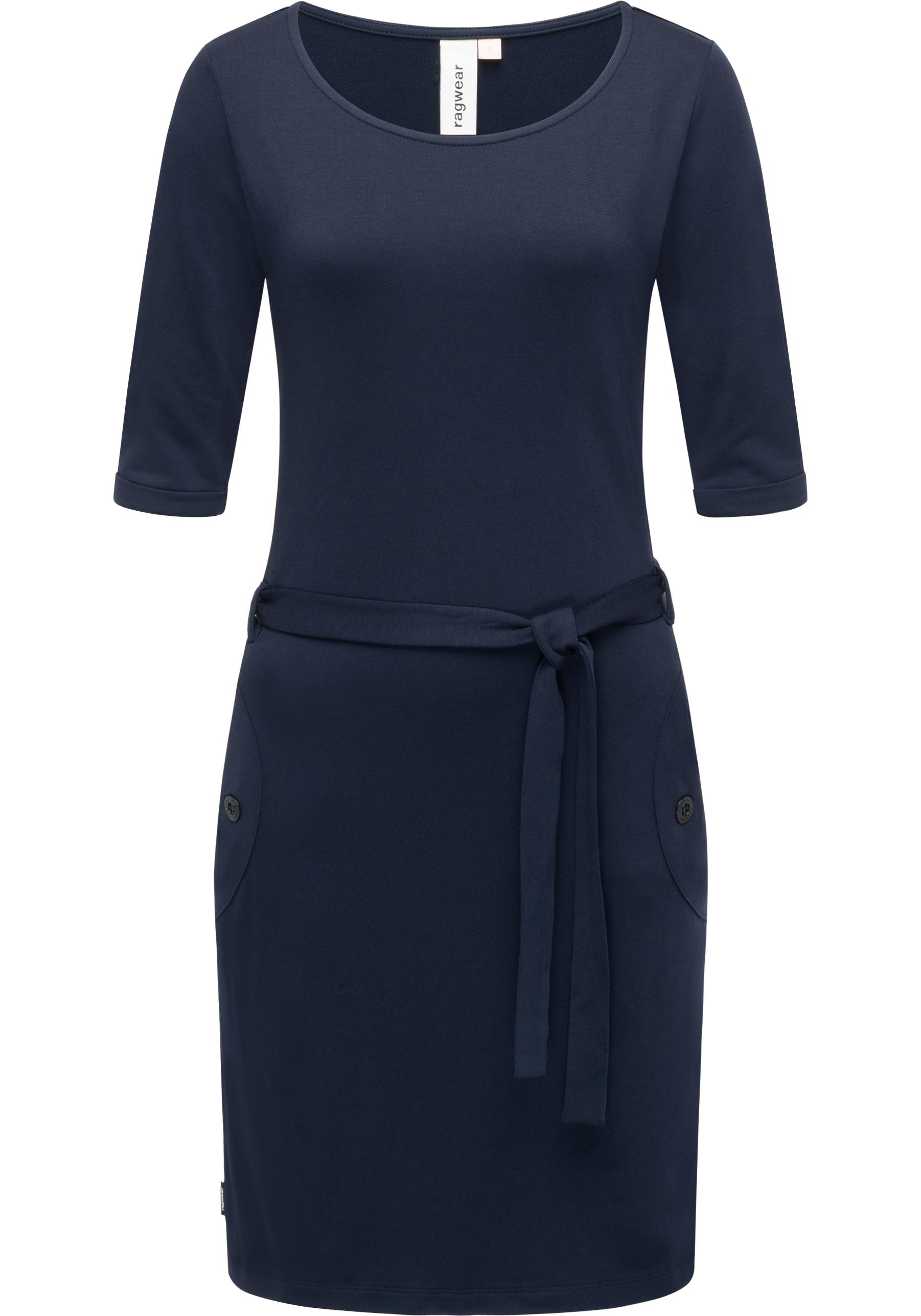 Ragwear Jerseykleid "Kenisha" Außentaschen  Eingrifftaschen Elastisches Mid günstig online kaufen