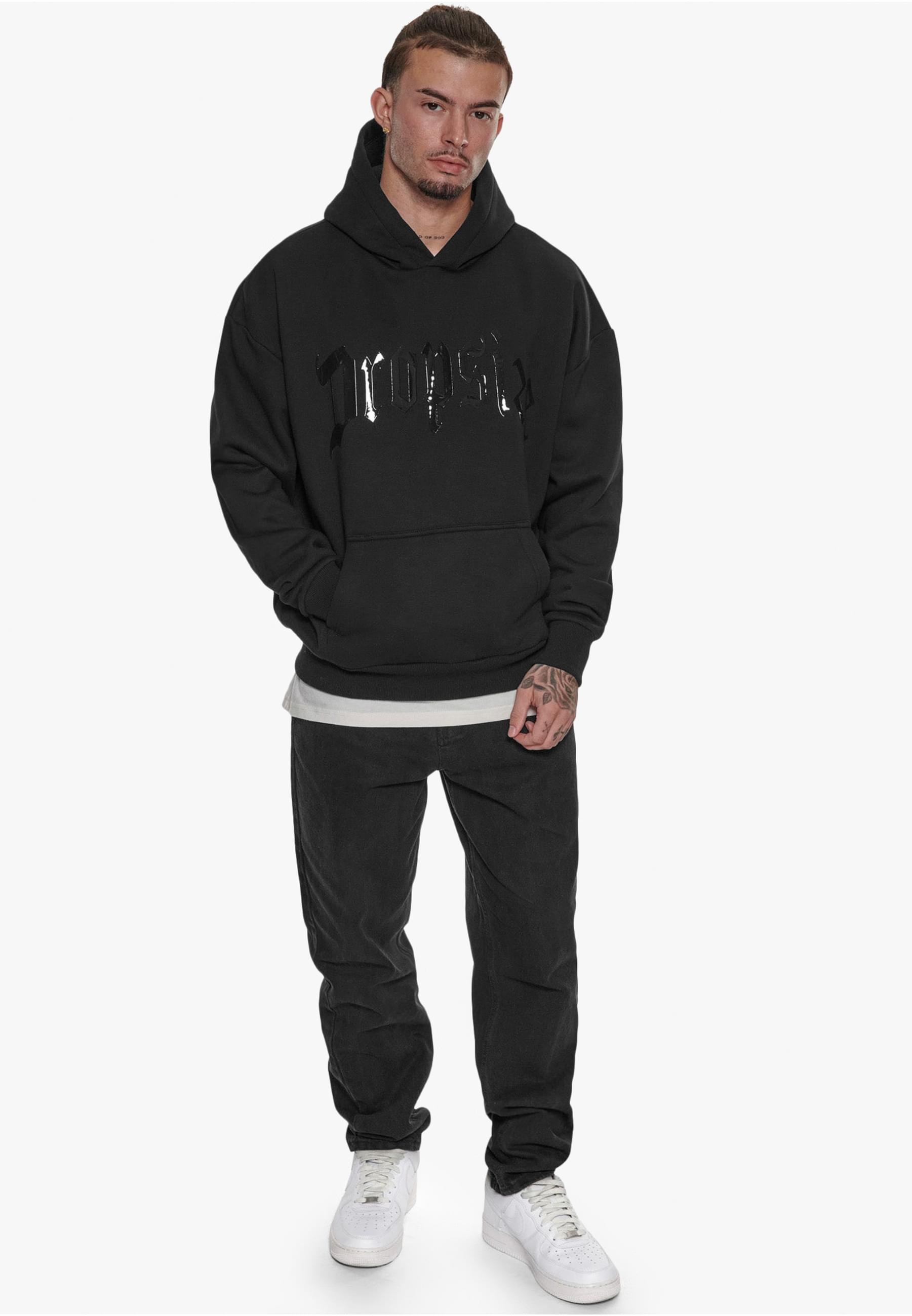 Dropsize Kapuzensweatshirt »Dropsize Herren Dropsize Lack Print Logo Hoodie«, 1 Stk.
