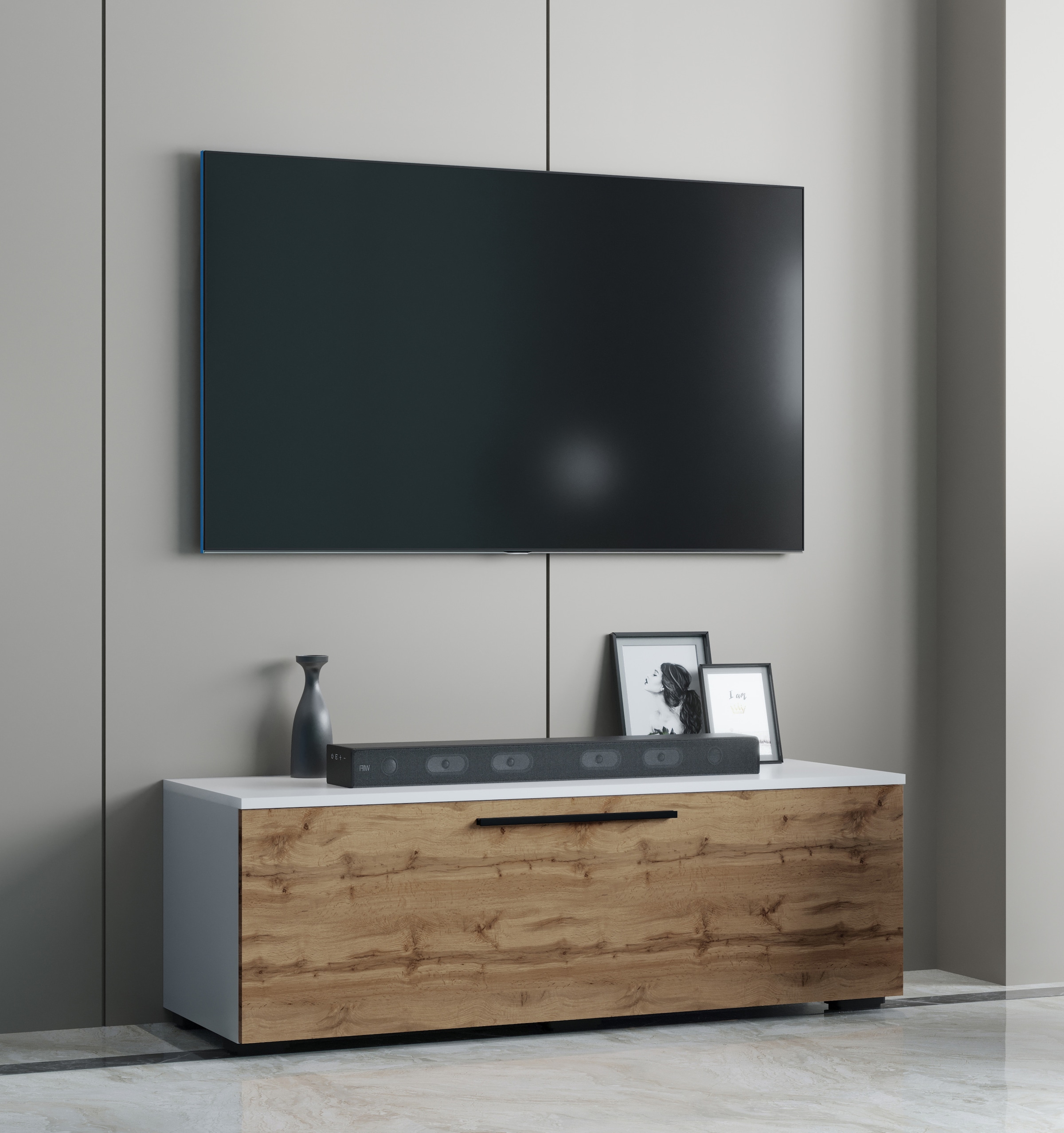 VCM Wohnzimmertisch »Holz TV Lowboard Möbel Fernsehschrank Arila M«