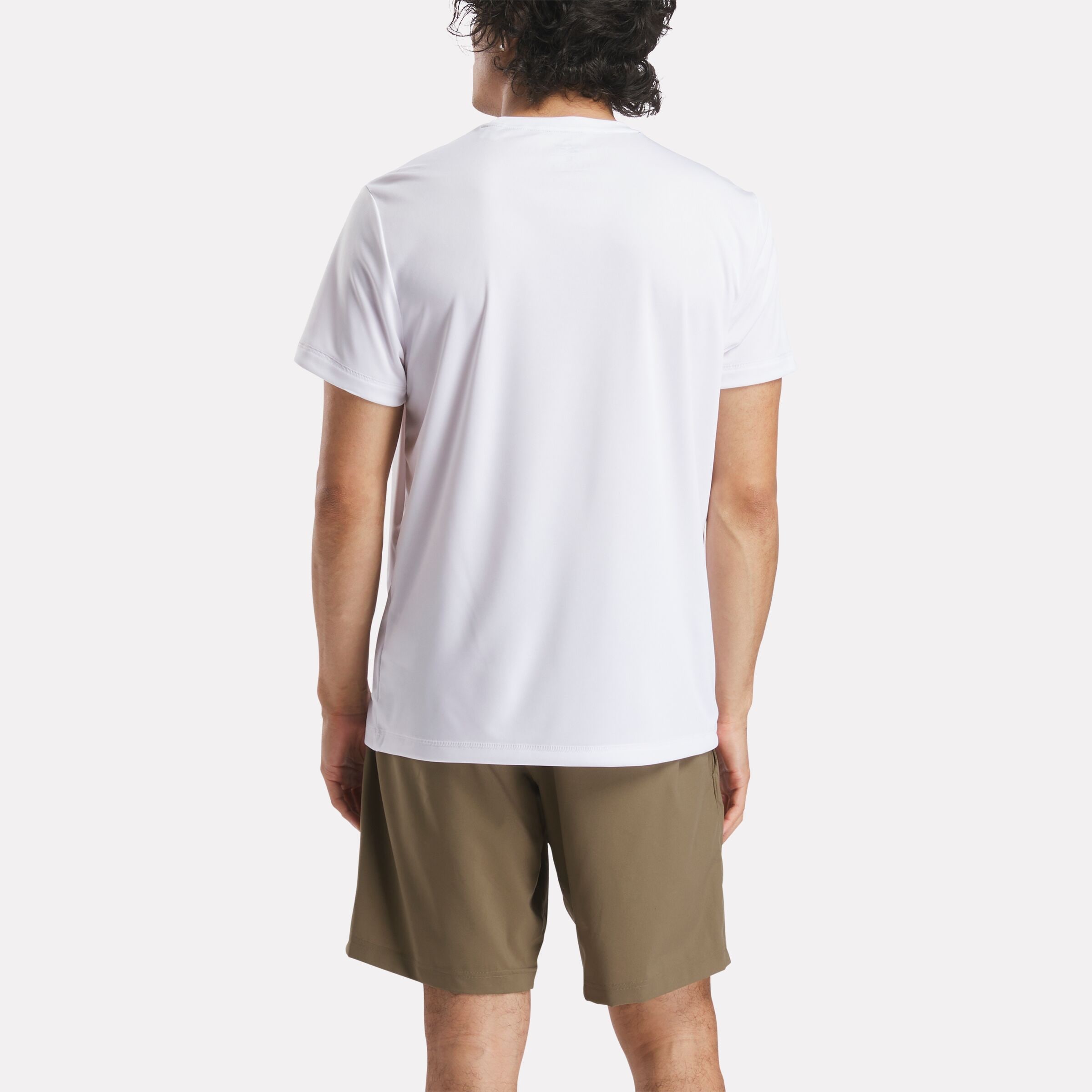 Reebok Trainingsshirt »ID TRAIN SS TECH TEE« Kurzarm-Design, atmungsaktives Material, schnell trocknend