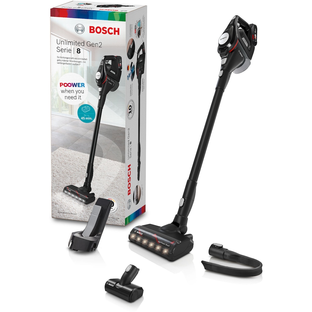 BOSCH Akku-Stielstaubsauger »BKS8214T Unlimited Serie | 8 Gen2«