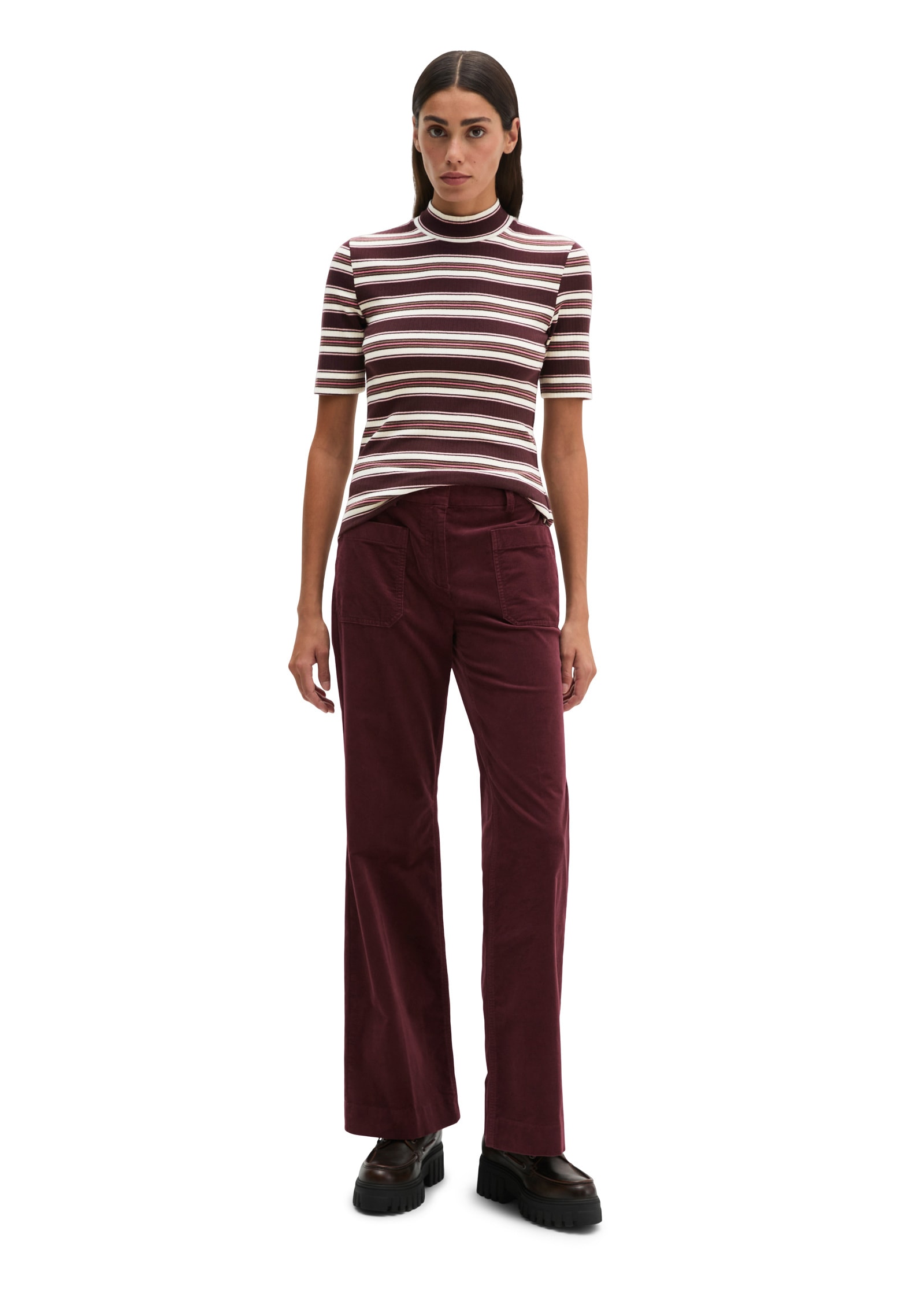 Marc O'Polo T-Shirt »aus weichem Baumwoll-Modal-Stretch-Jersey«
