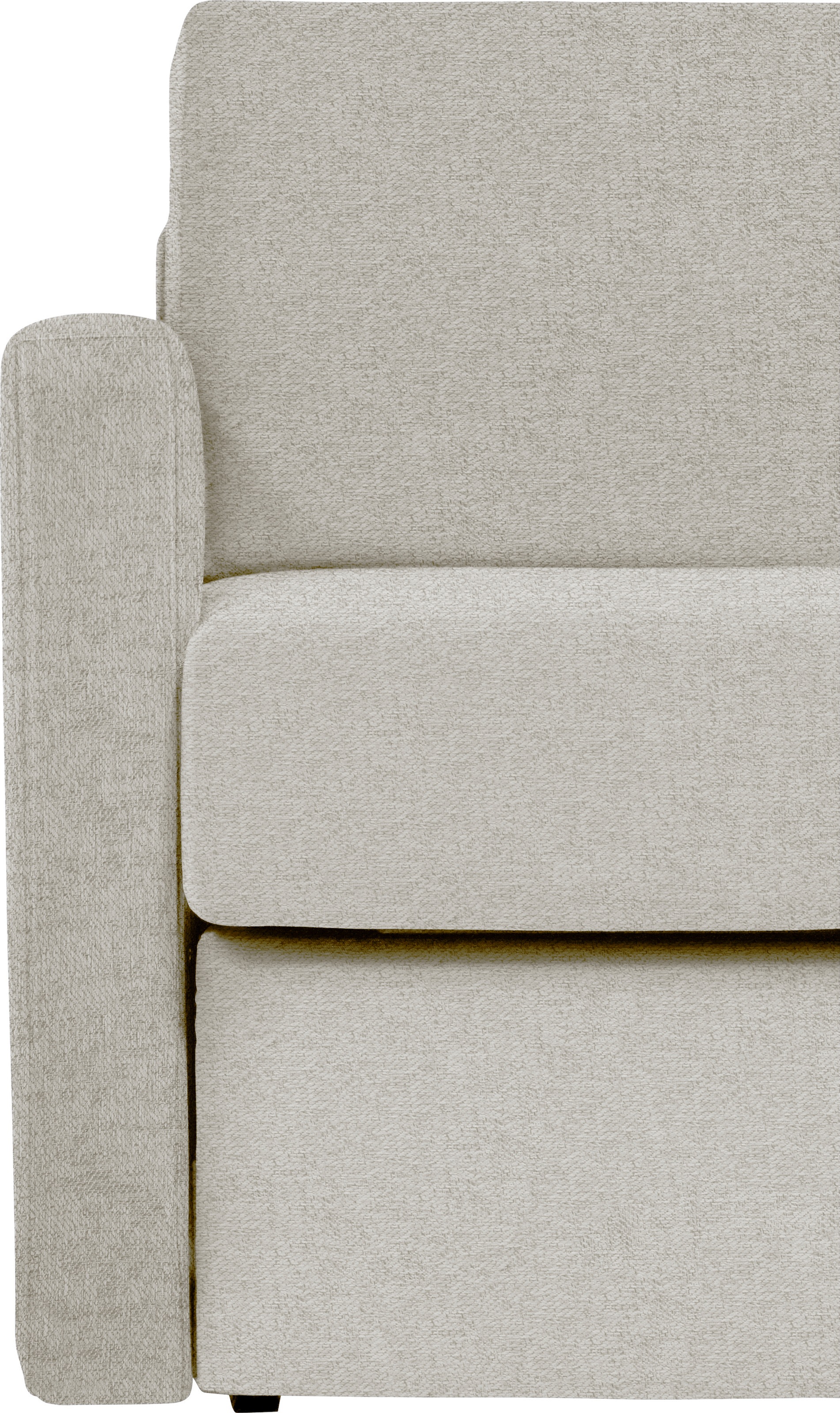 Places of Style Schlafsofa »GOLDPOINT Ecksofa 264 cm, Liegefläche (140/200cm), L-Form,«, Bettfunktion, Bonell-Federkernmatratze und Dauerschläfer-Funktion