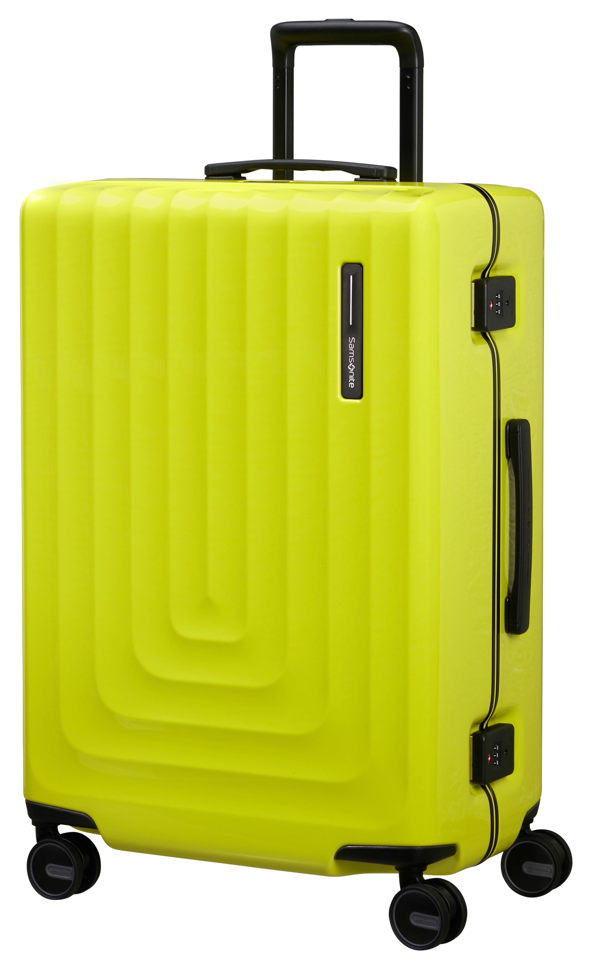 Samsonite Hartschalen-Trolley "Focus, Verschiedene Größen Und Farben" 75 L 4 Rollen Reisegepäck, Hartschalen-Koffer, Tsa-Schloss
