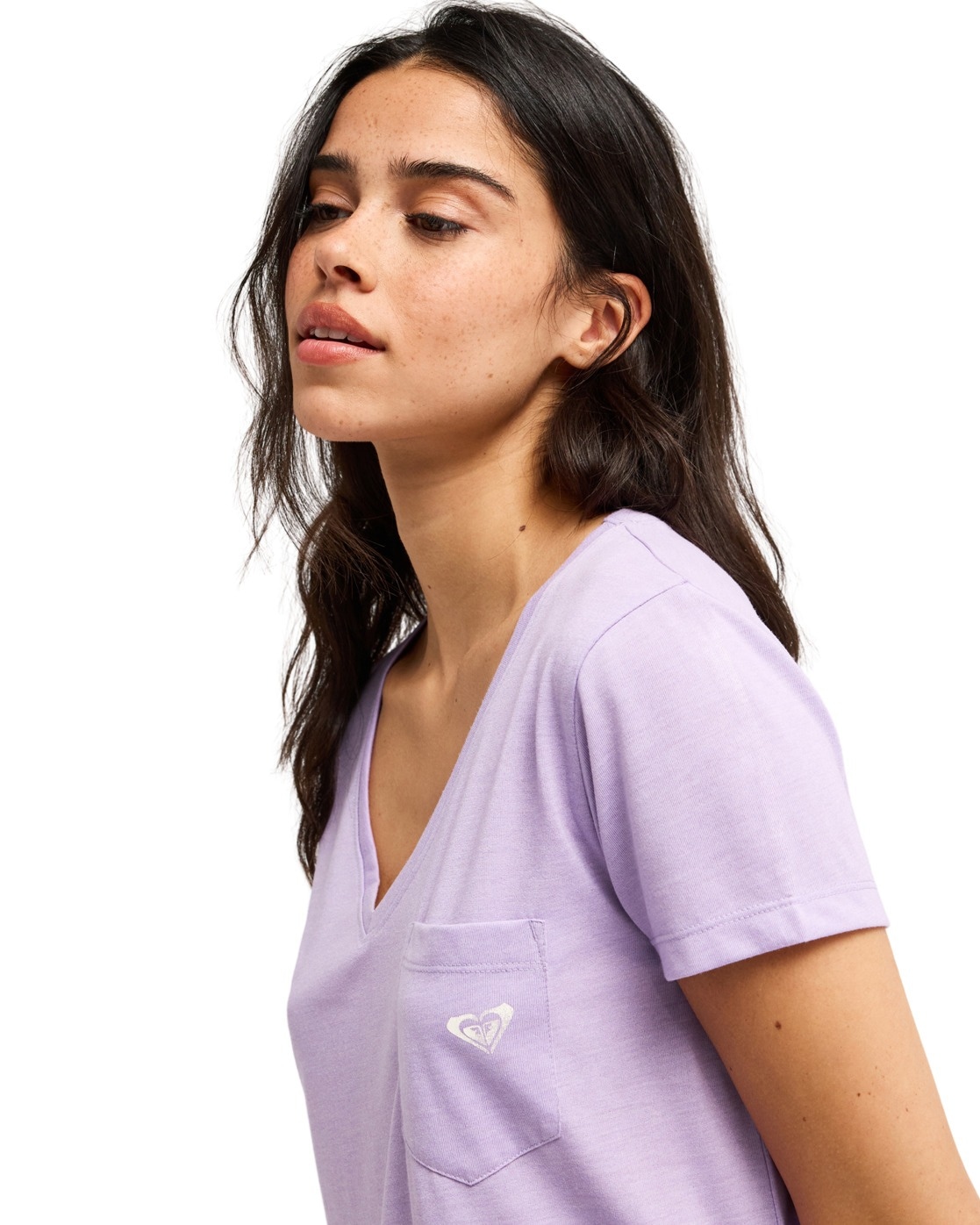 Roxy T-Shirt »Laguna Green V Neck«