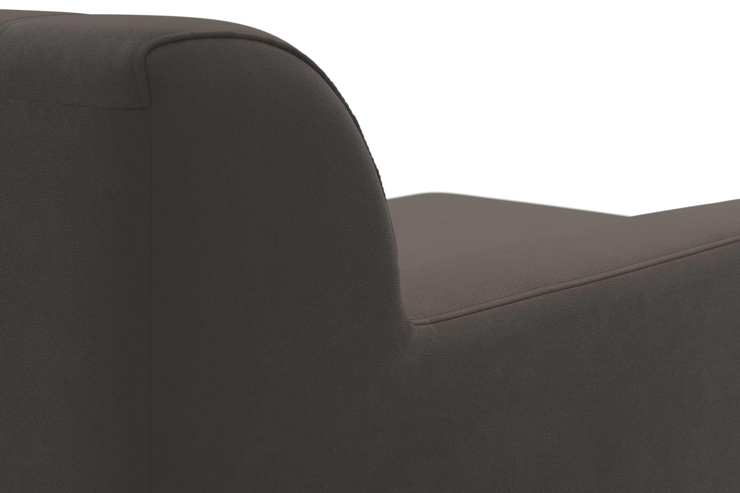 DOMO collection Wohnlandschaft »Topper, elegant und zeitlos, komfortabel, U-Form«, wahlweise mit Bettfunktion