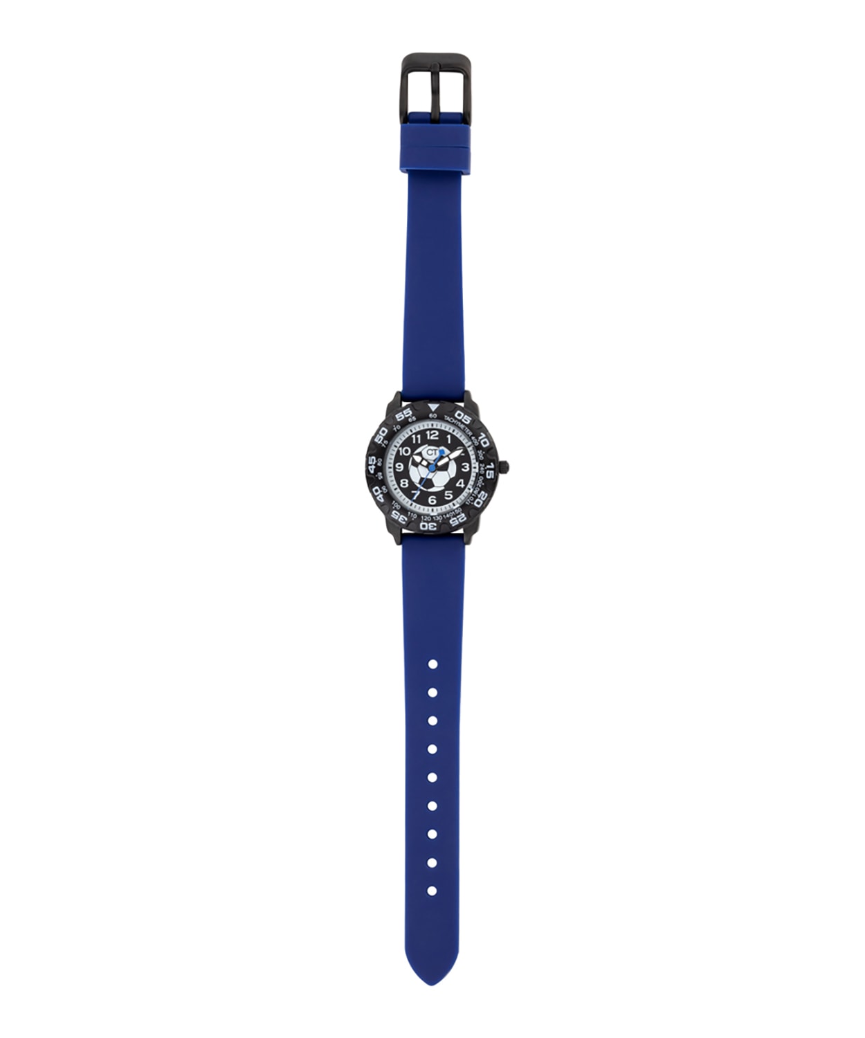 COOL TIME Quarzuhr »The Cool Blue Soccer«, Armbanduhr, Silikonarmband, Kinderuhr, Junge, analog