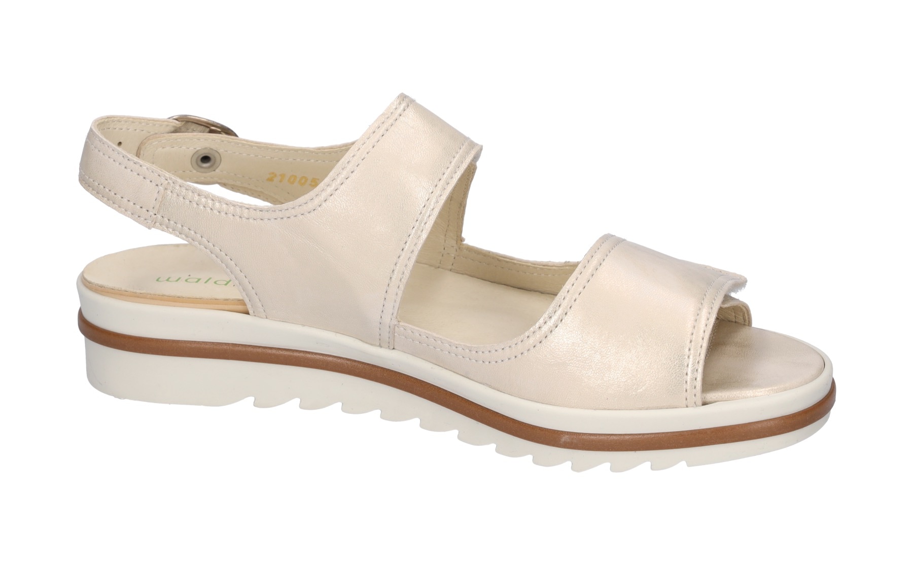Waldläufer Riemchensandale »HUKURA«, Sommerschuh, Klettschuh, Bequemschuh in Komfortweite H (= sehr weit)