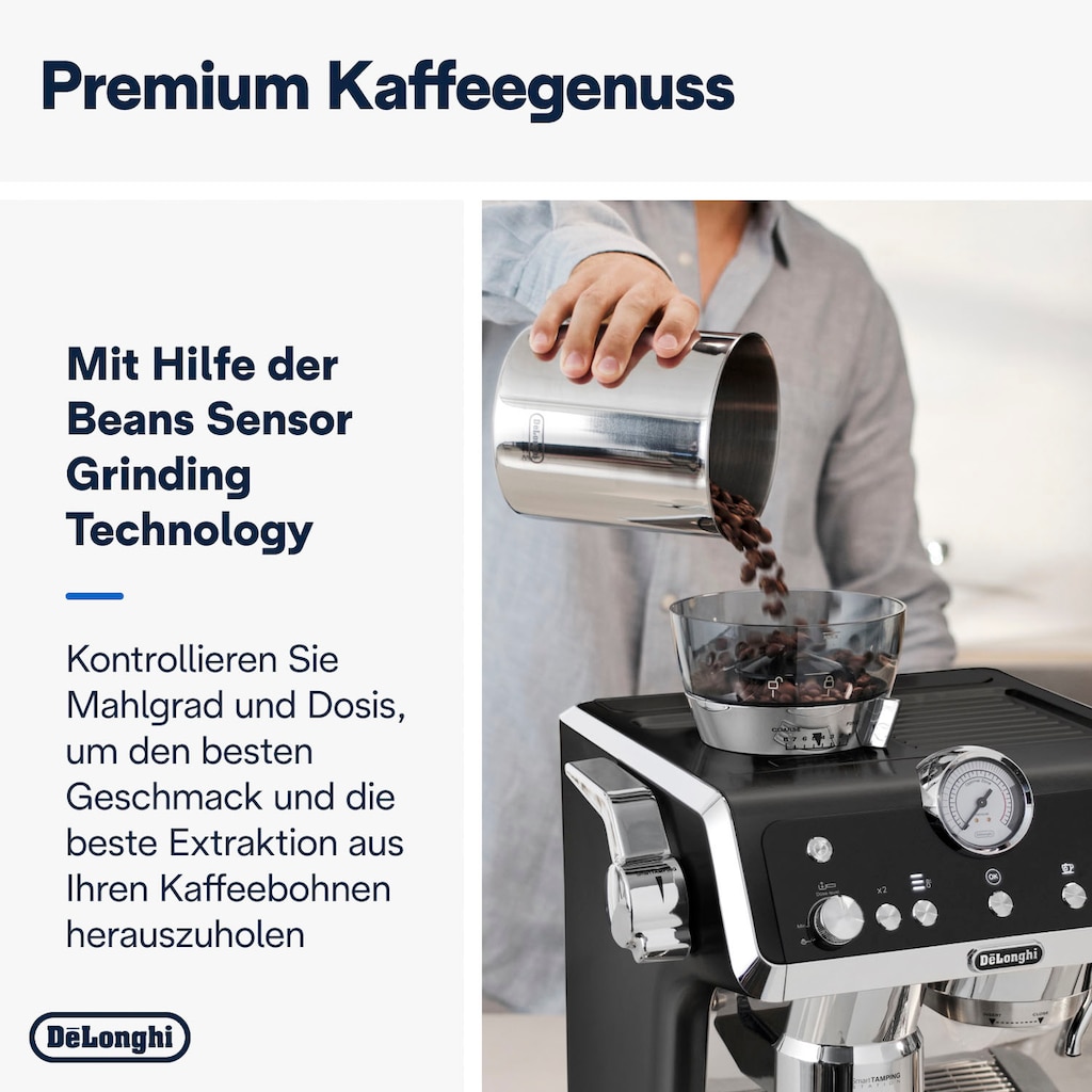 De'Longhi Siebträgermaschine »La Specialista Prestigio EC9355.BM«