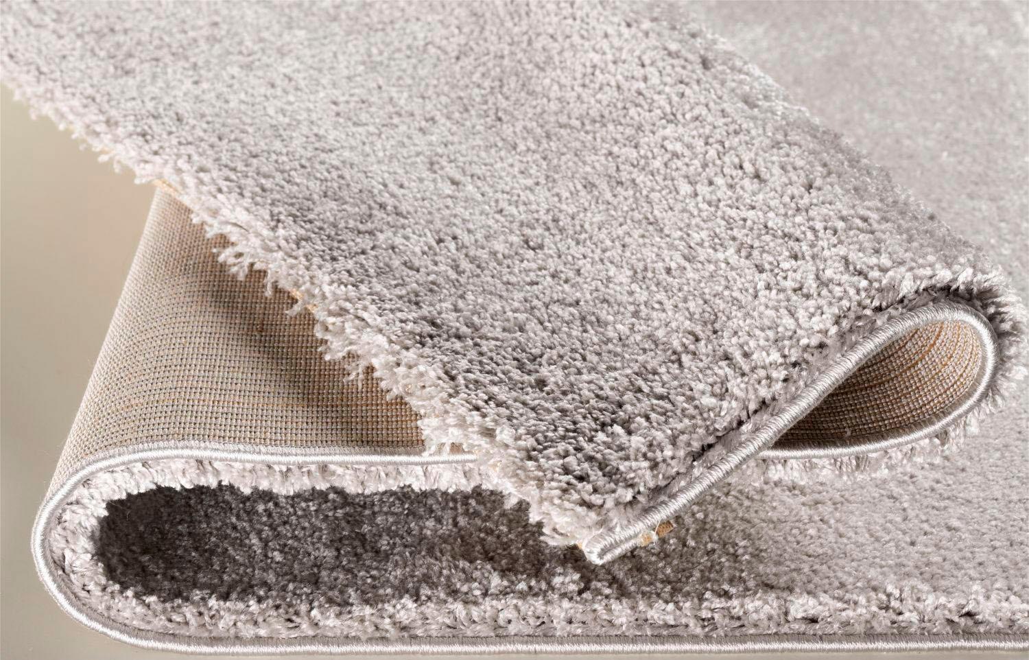 OCI DIE TEPPICHMARKE Hochflor-Teppich "Royal Uni" rechteckig 30 mm Höhe Bes günstig online kaufen