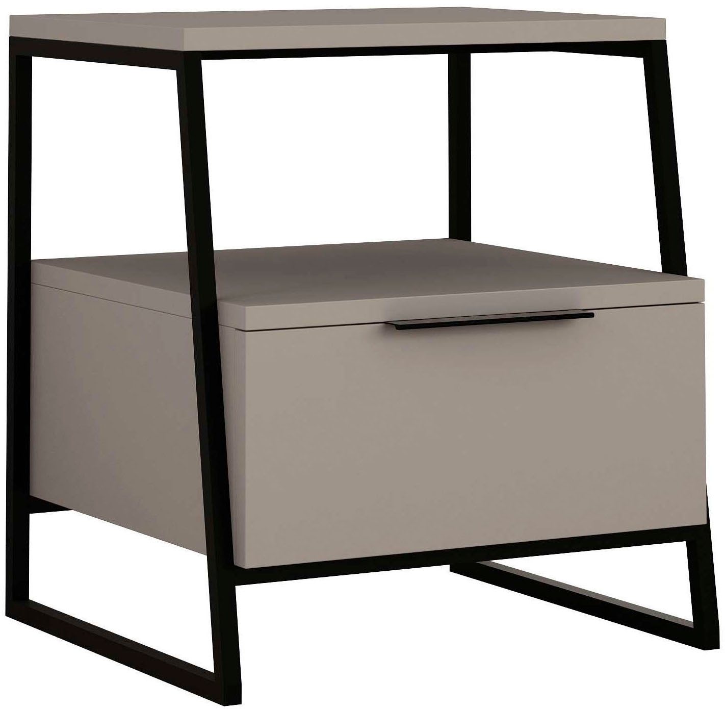 Decortie Nachttisch "PAL NACHTTISCH MIT SCHUBLADEN", (Packung, 1 St.), Leic günstig online kaufen