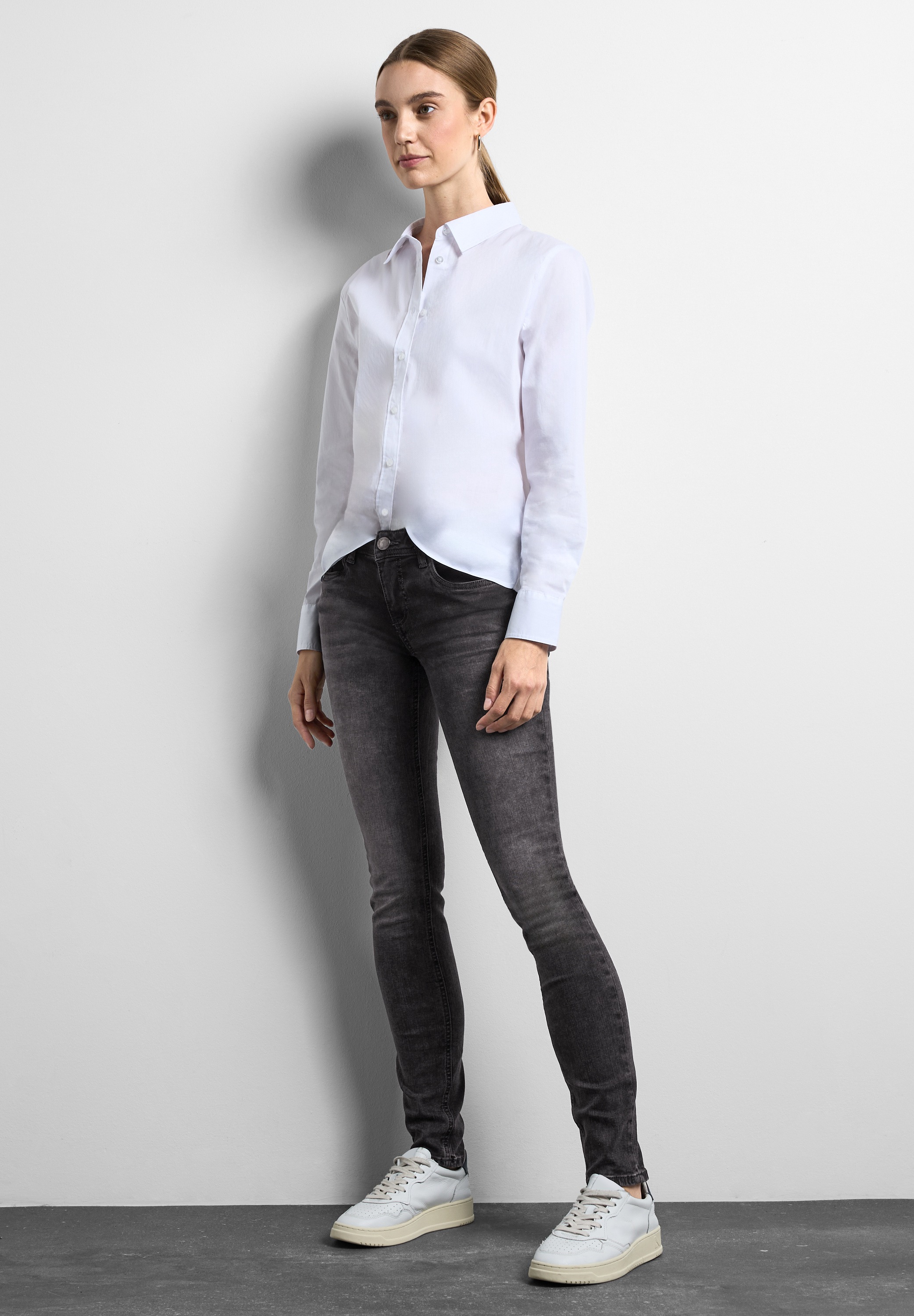 STREET ONE Slim-fit-Jeans, Middle Waist
