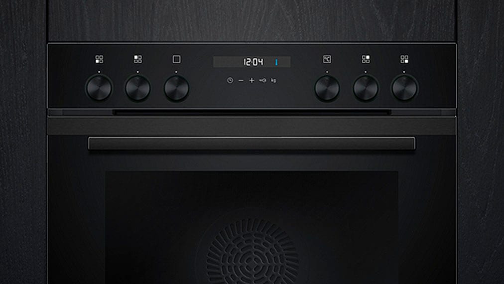SIEMENS Elektro-Herd-Set »HE217GBB3«, mit Teleskopauszug nachrüstbar, 3D Heißluft
