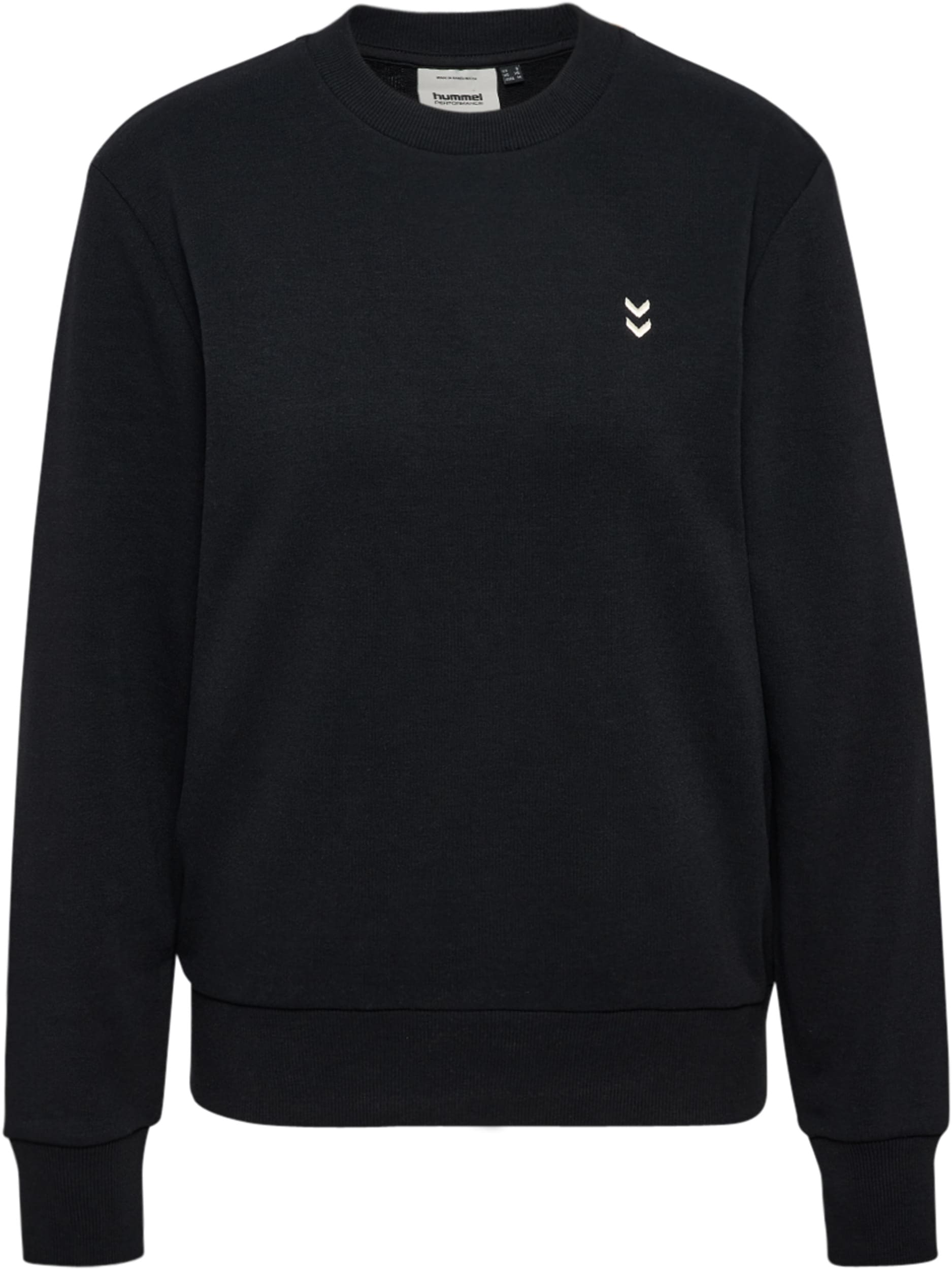 hummel Sweatshirt "HMLPULSE W SWEAT CREWNECK", normale Passform, mit Stickerei Chevron-Logo, ohne Verschluss