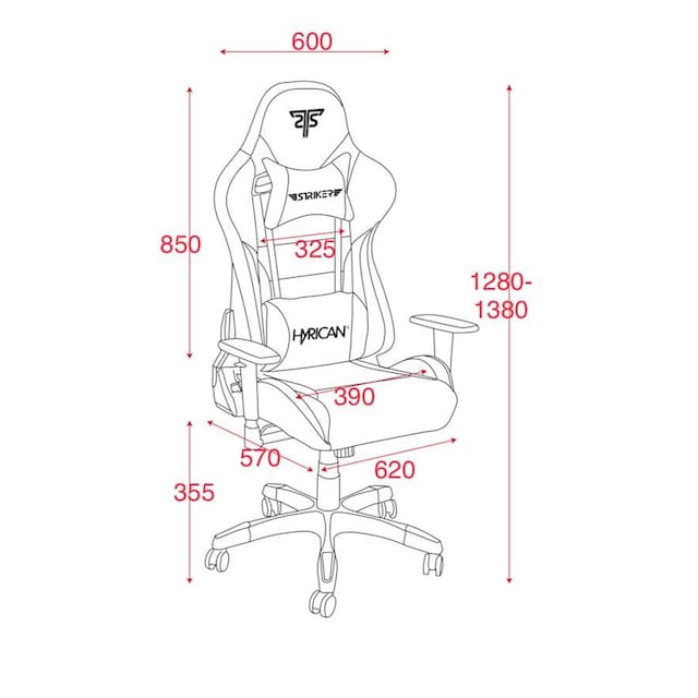 Hyrican Gaming-Stuhl »\