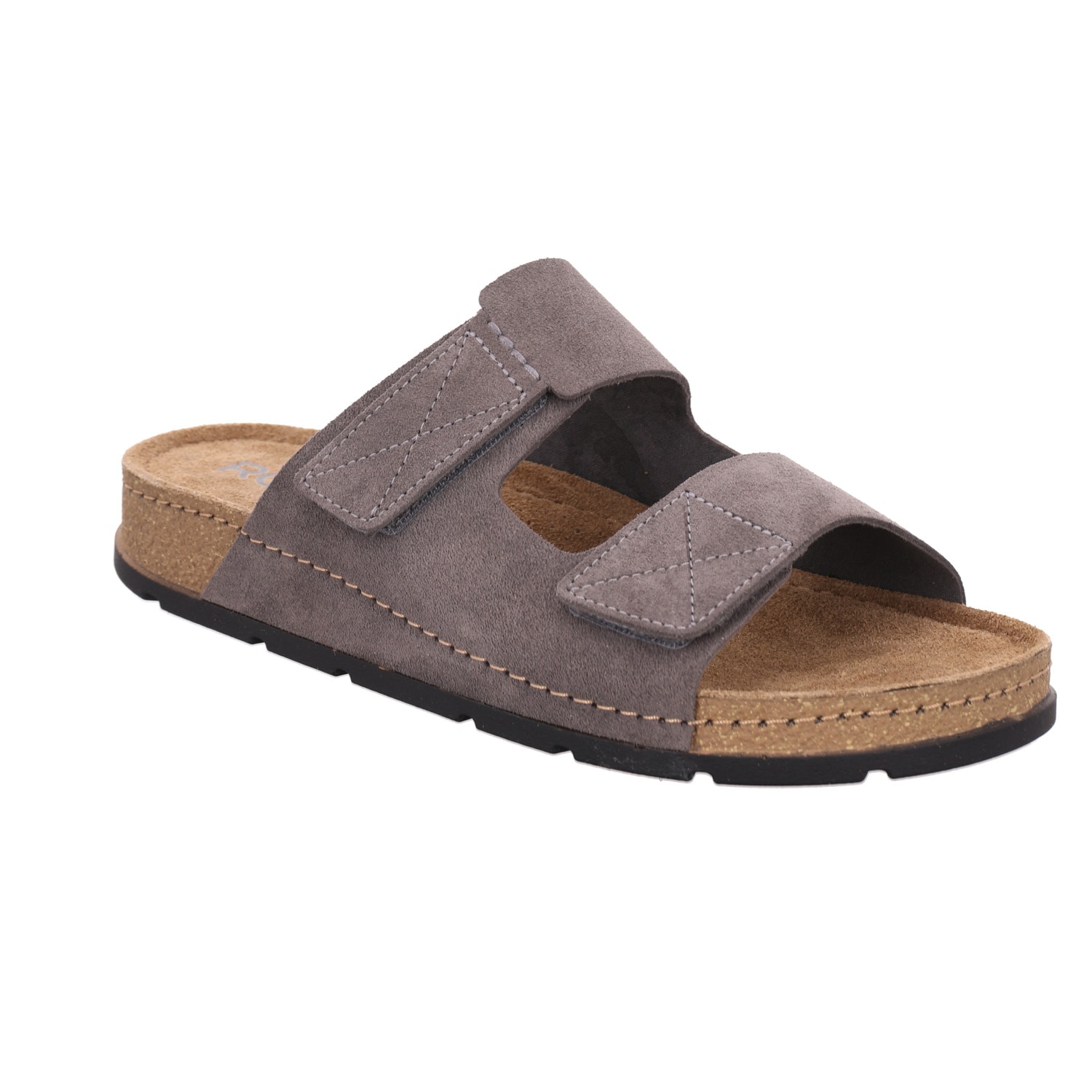 Rohde Pantolette "SOAVE" Sommerschuh, Hausschuh, Klettschuh mit Softfußbett