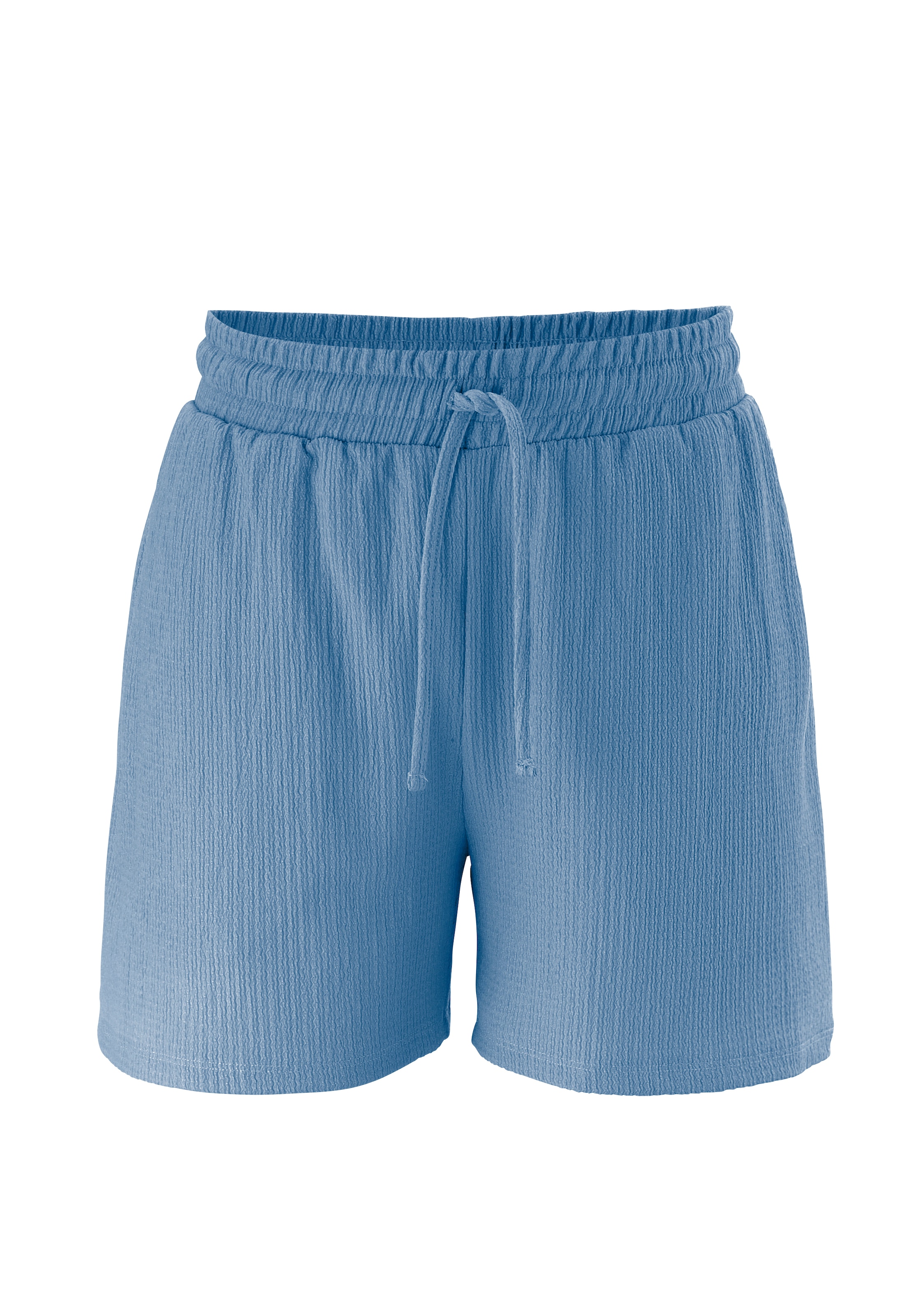Aniston CASUAL Shorts  aus strukturierter, elastischer Stoff-Qualität