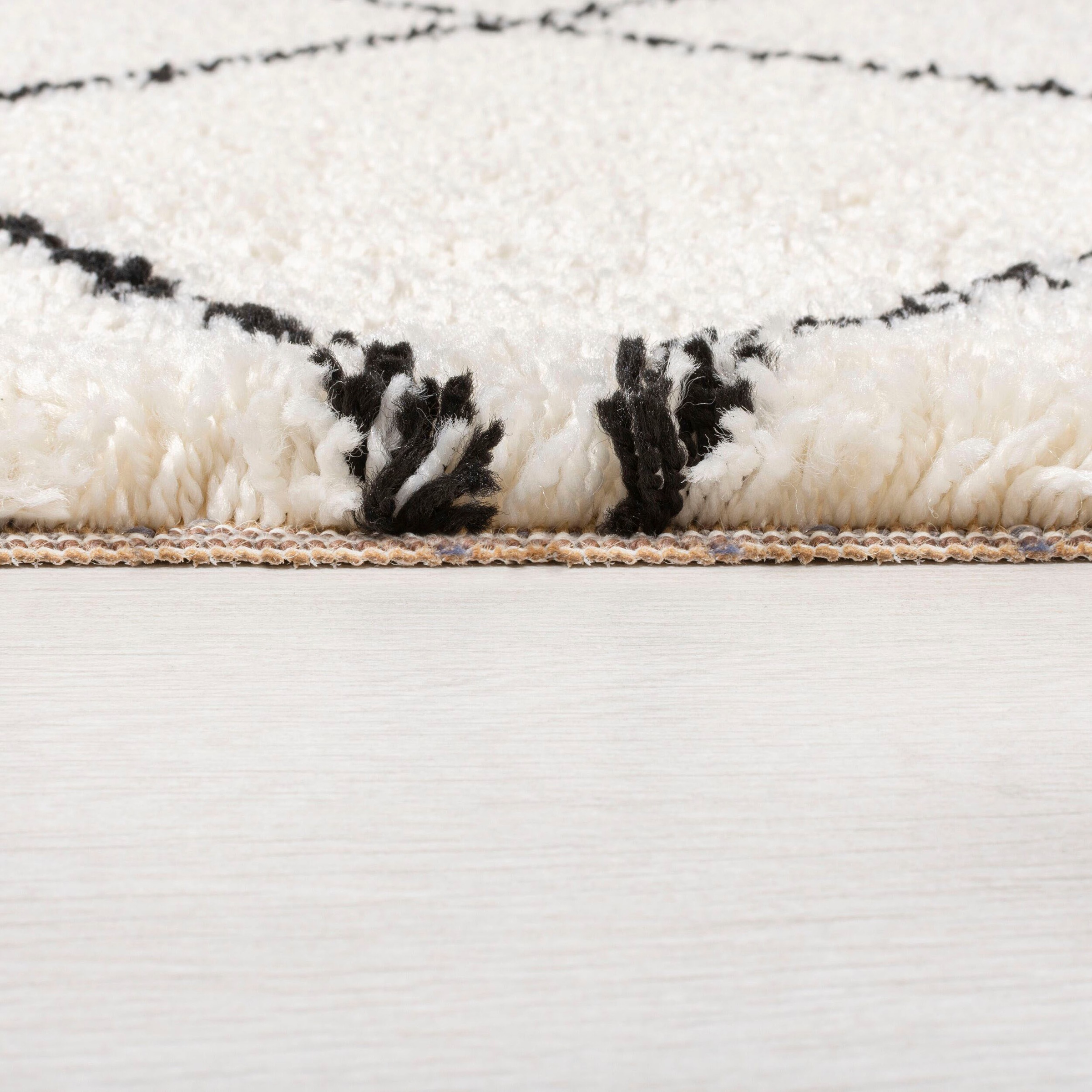 FLAIR RUGS Hochflor-Teppich »Kush Berber«, rechteckig, 30 mm Höhe, geometrisches Muster, im Boho Look