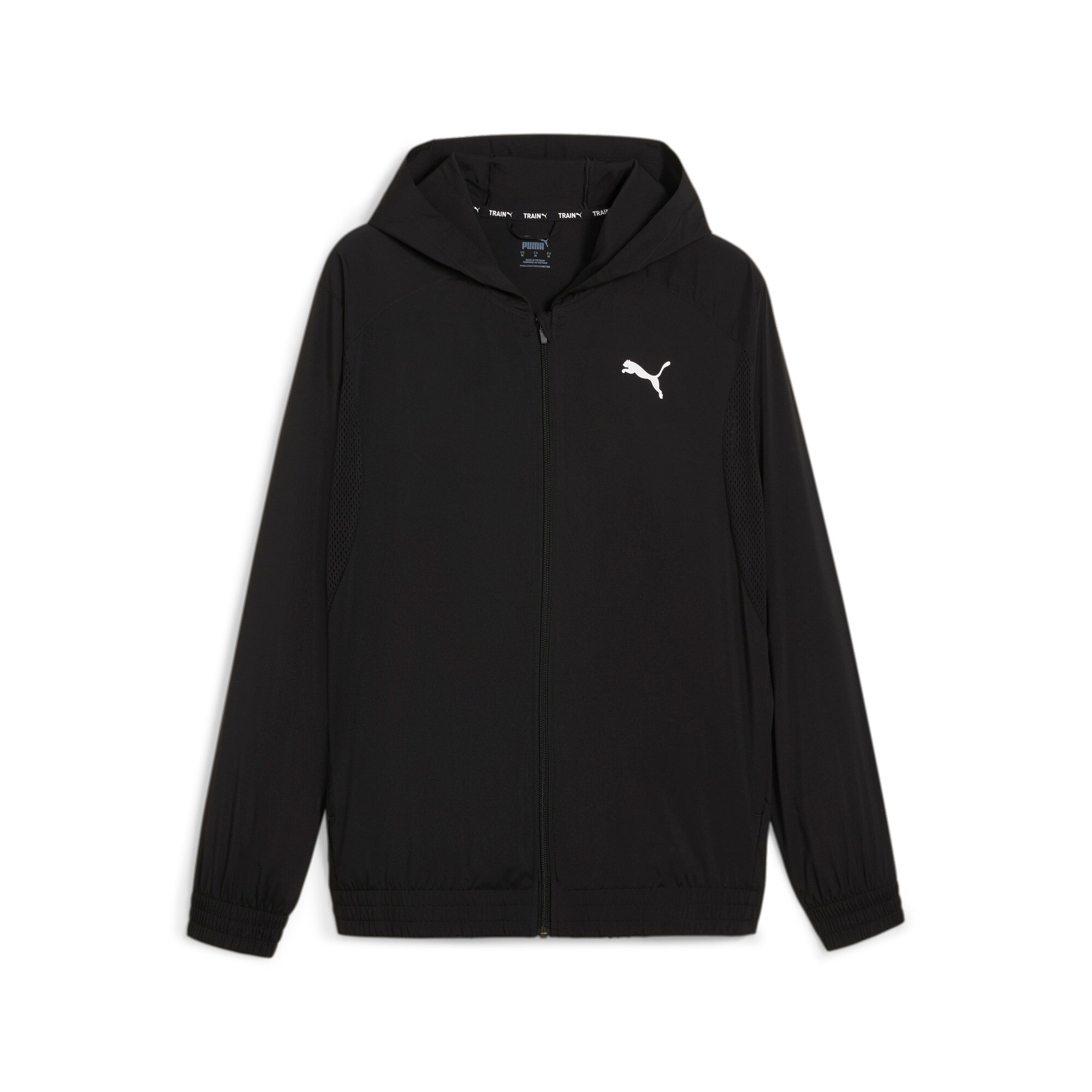 PUMA Trainingsjacke "FIT WOVEN FULL ZIP JACKET", ohne Kapuze günstig online kaufen